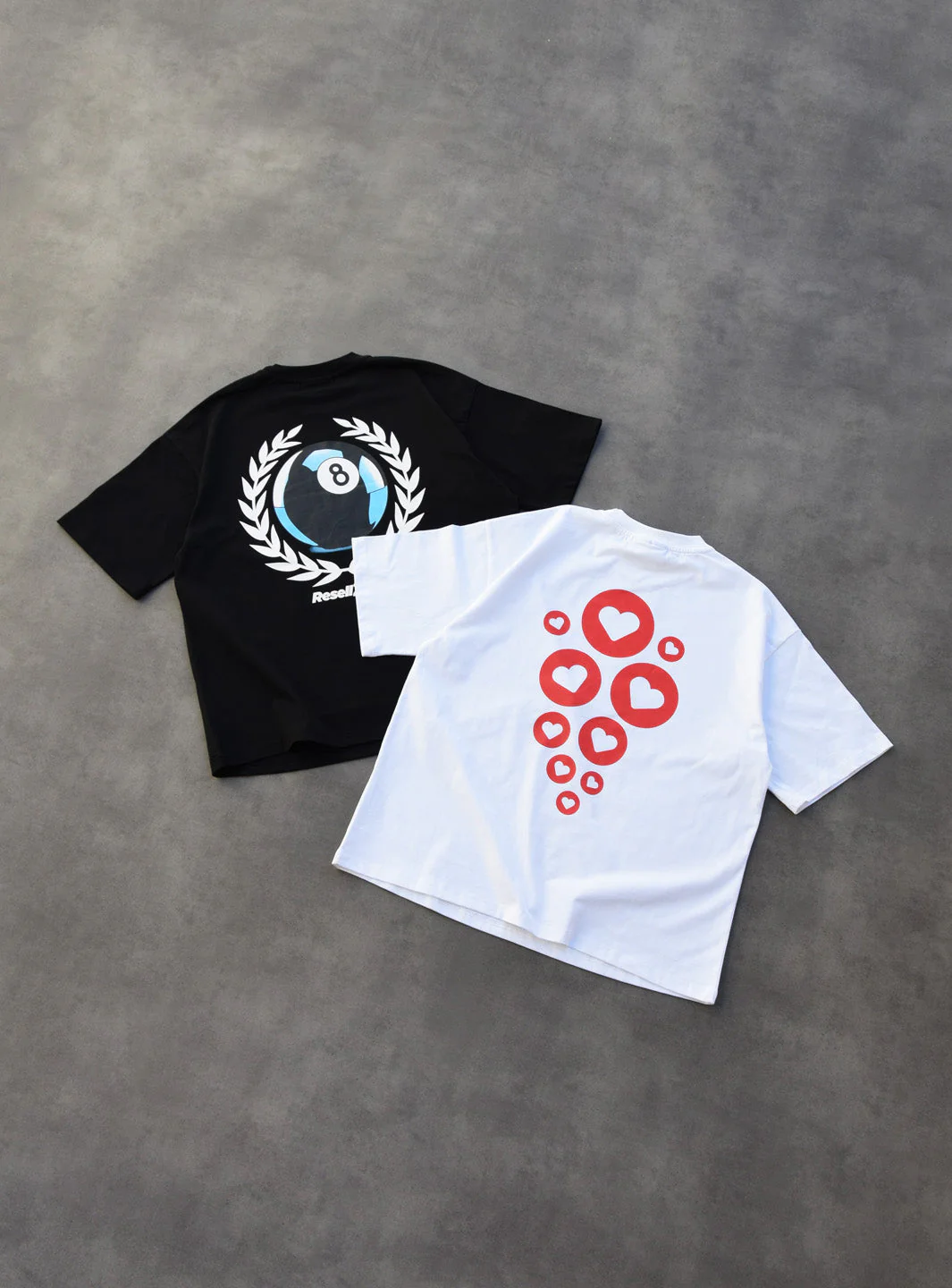 ResellZone 8 Ball Pool T-Shirt Black - Image 9