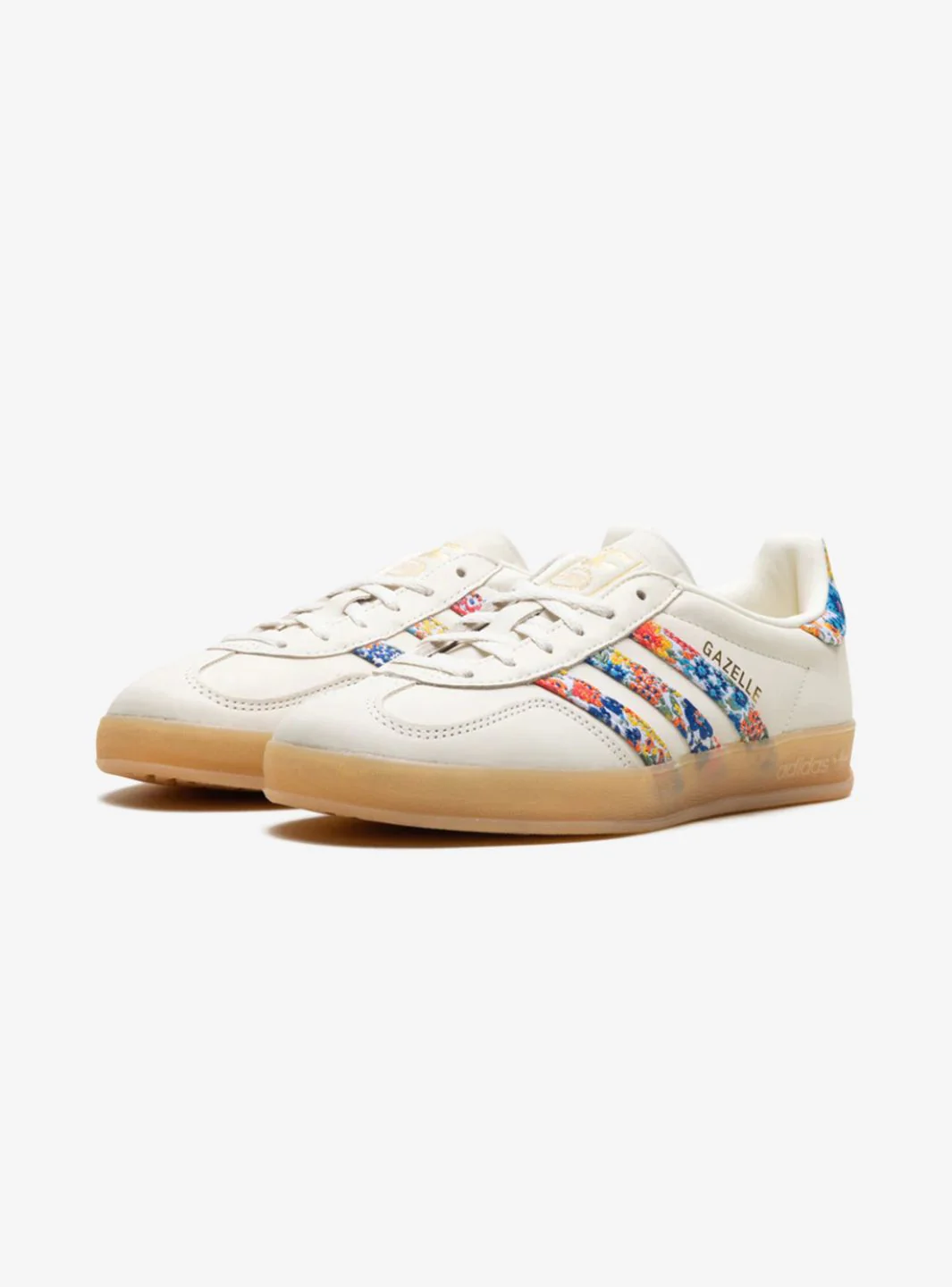 Adidas Gazelle Indoor Liberty London Floral Embroidery Stripes - Image 2