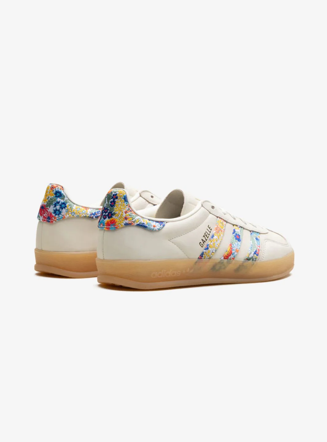 Adidas Gazelle Indoor Liberty London Floral Embroidery Stripes - Image 3