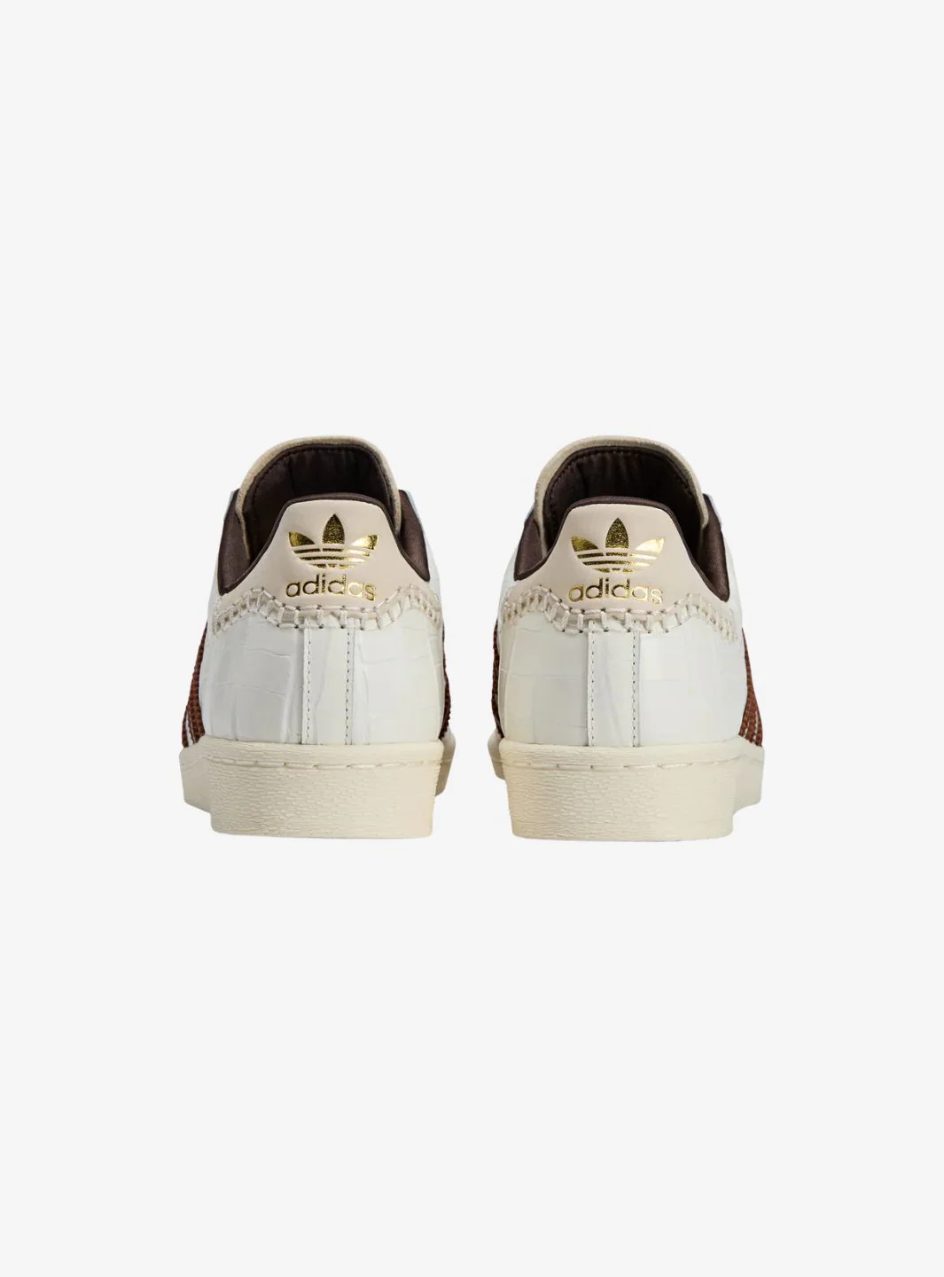 Adidas Superstar Wales Bonner White Brown Croc - Image 4