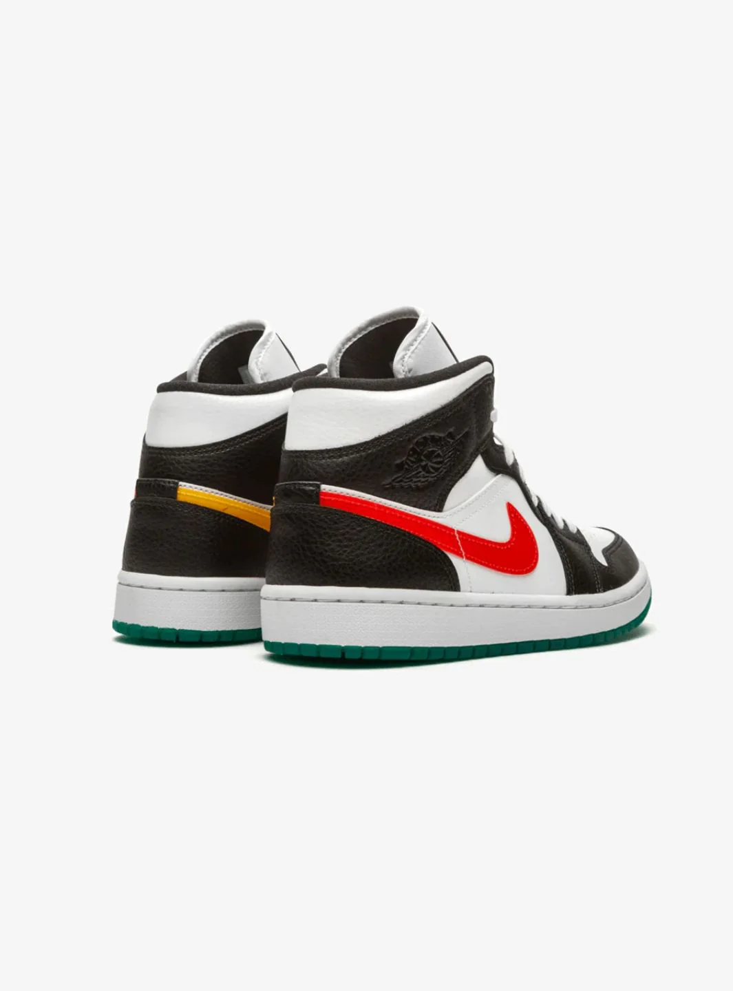 Air Jordan 1 Mid Alternate Swooshes Red Yellow - Image 3