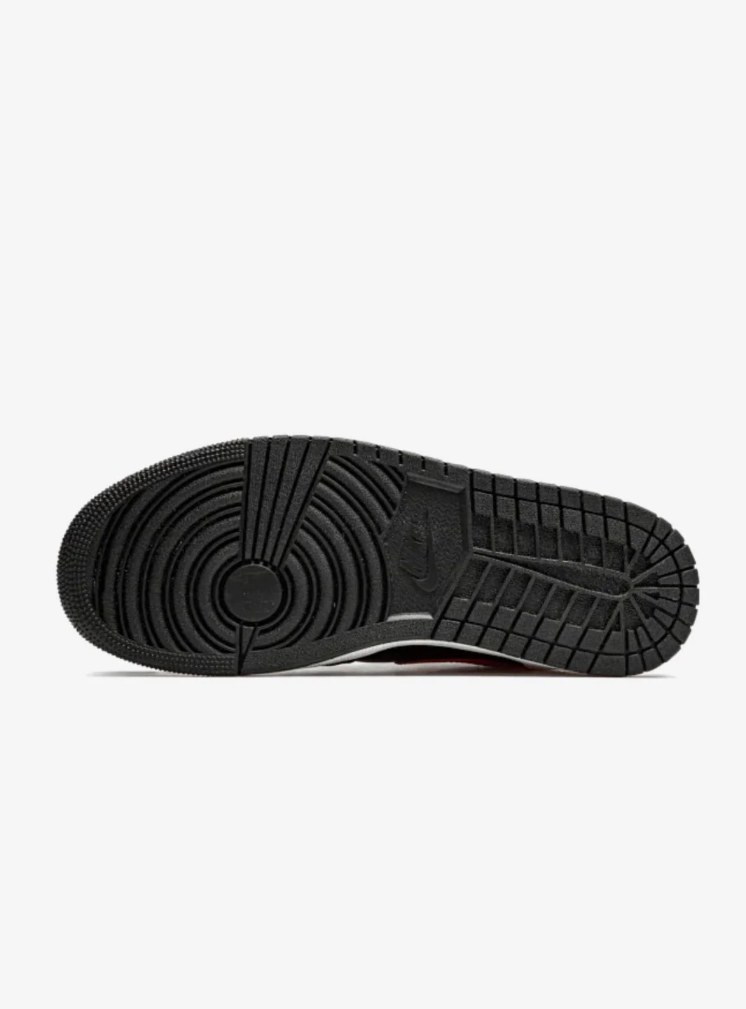 Air Jordan 1 Mid Black Chile Red White - Image 4