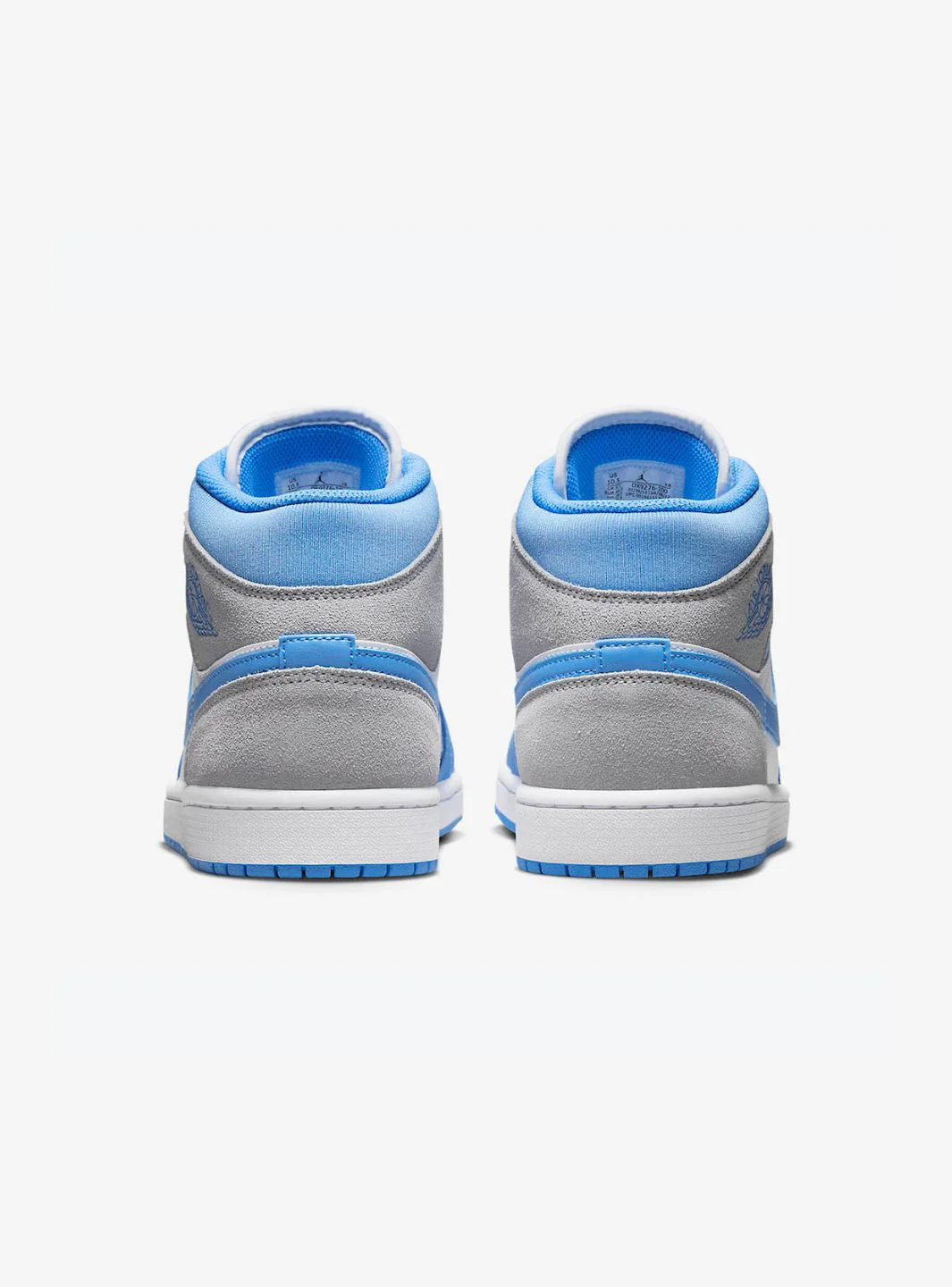 Air Jordan 1 Mid University Blue Grey - Image 4
