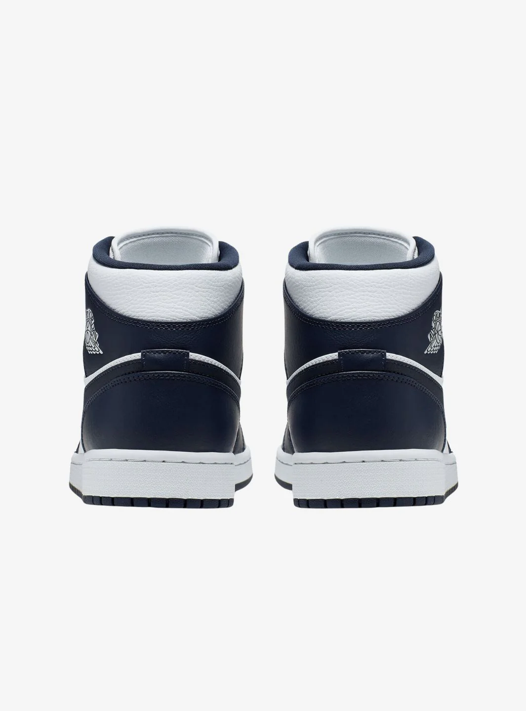 Air Jordan 1 Mid White Metallic Gold Obsidian - Image 3