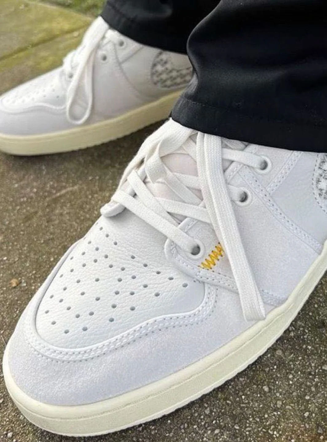 Air Jordan 1 Retro AJKO Low SP Union Sail Leather - Image 13
