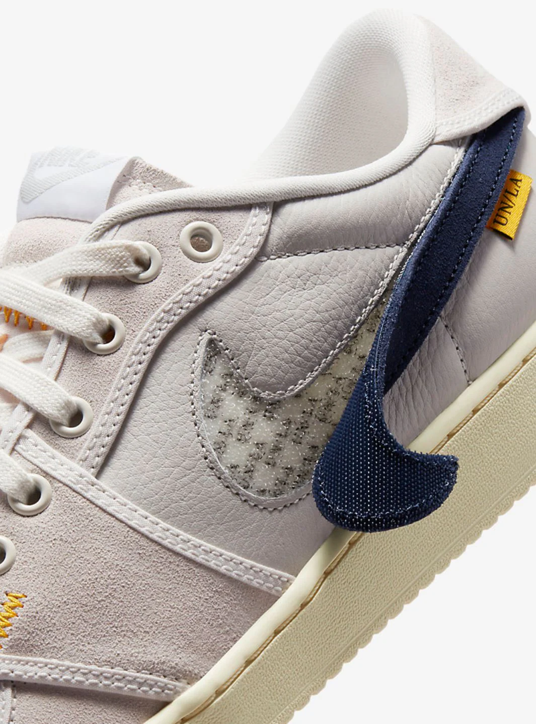 Air Jordan 1 Retro AJKO Low SP Union Sail Leather - Image 7