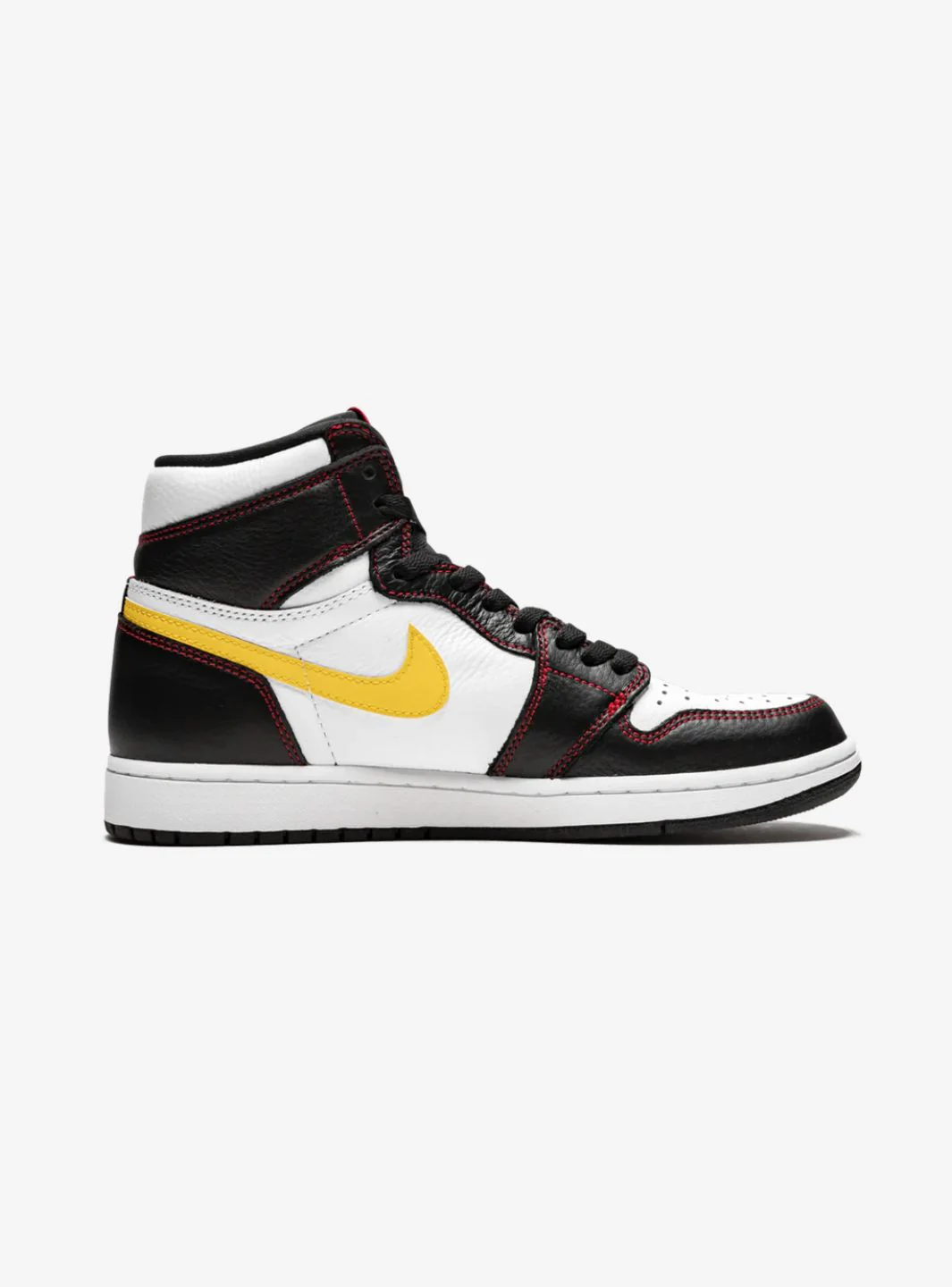 Air Jordan 1 Retro High Defiant White Black Gym Red - Image 4