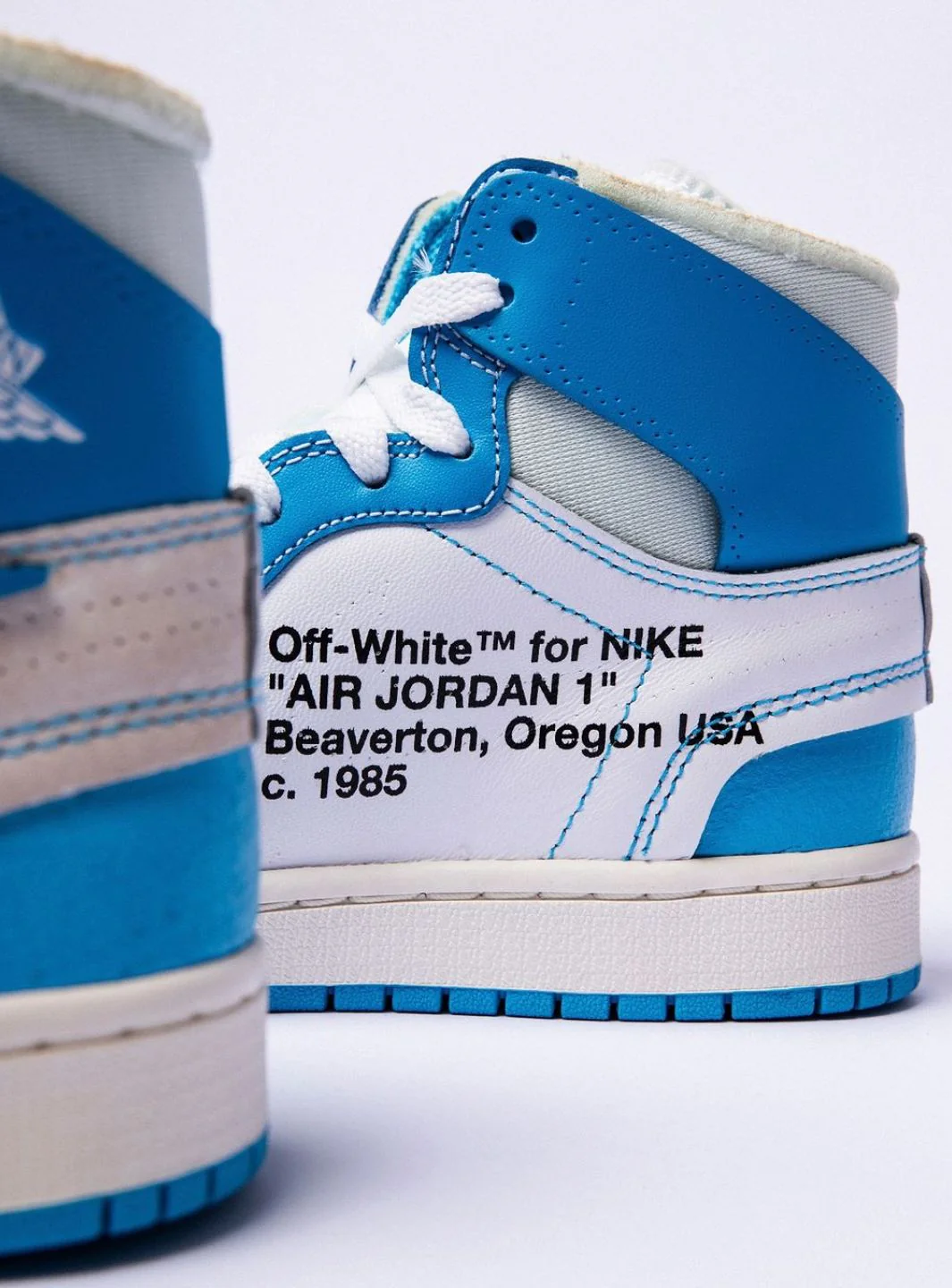 Air Jordan 1 Retro High Off-White University Blue - Image 9