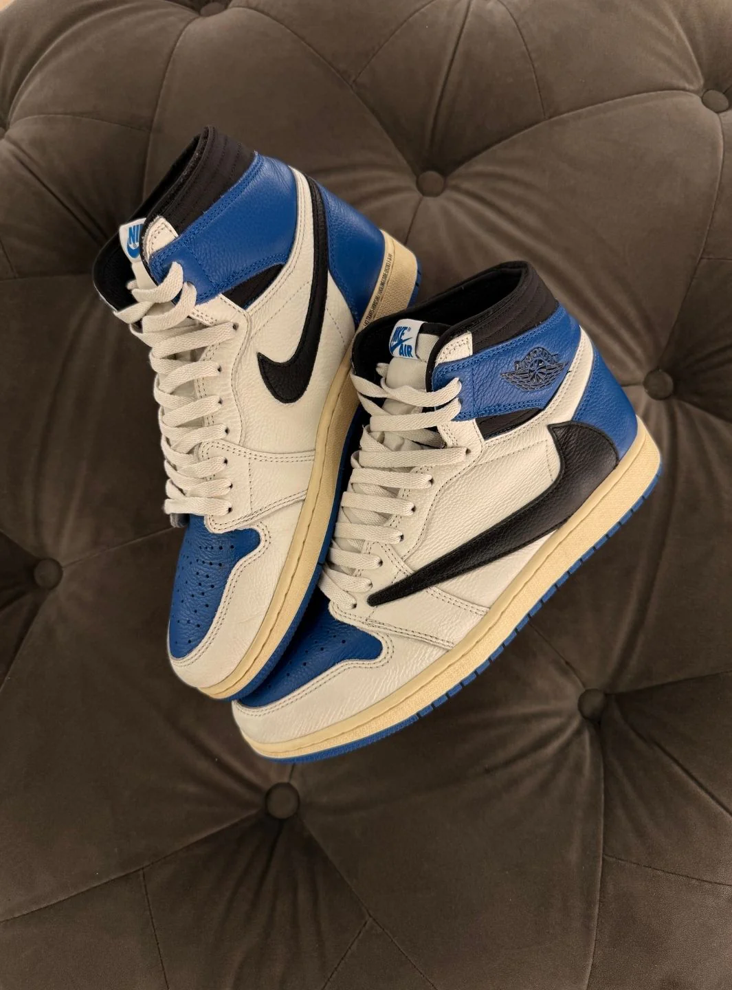 Air Jordan 1 Retro High OG SP Fragment x Travis Scott - Usato 9/10 - Image 7