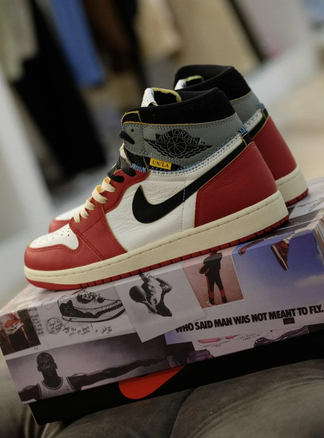 Air Jordan 1 Retro High OG SP Union LA Chicago Shadow - Image 11