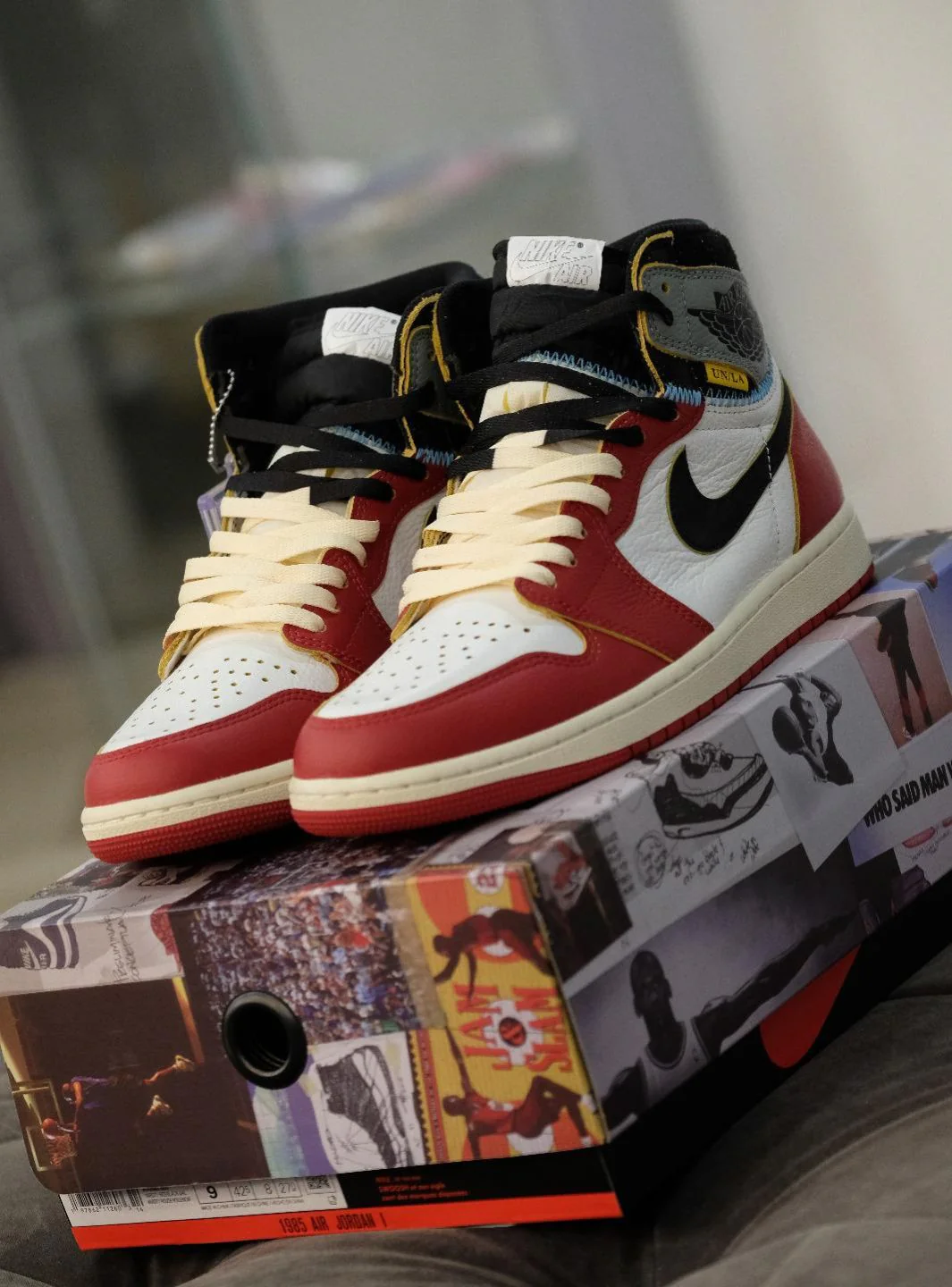 Air Jordan 1 Retro High OG SP Union LA Chicago Shadow - Image 5