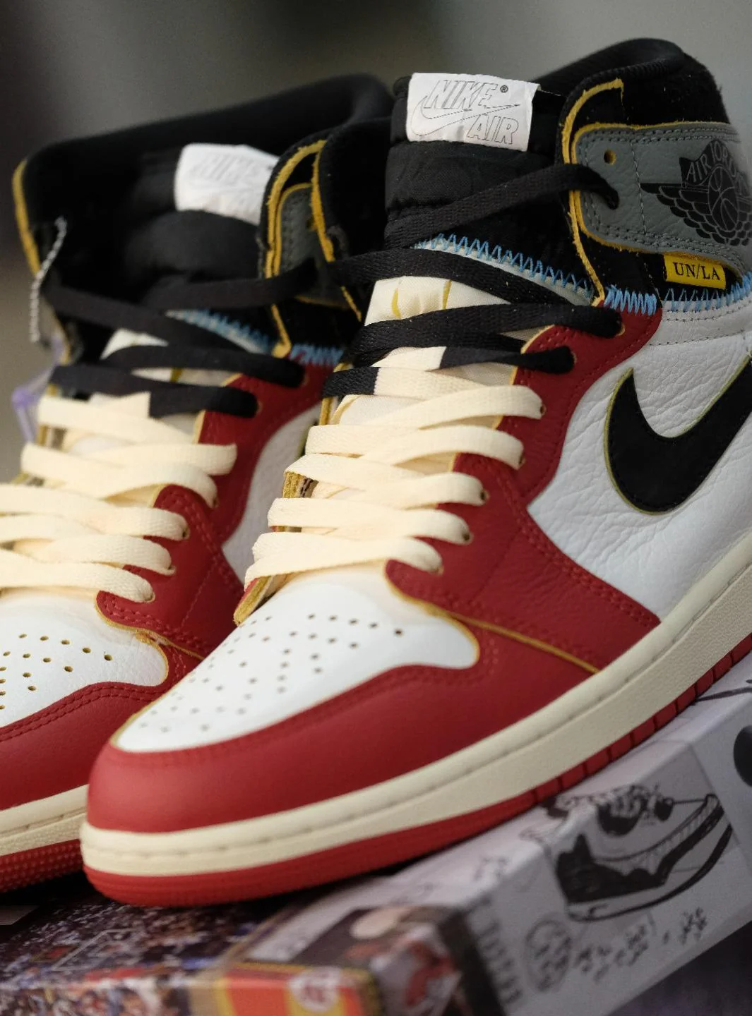 Air Jordan 1 Retro High OG SP Union LA Chicago Shadow - Image 7