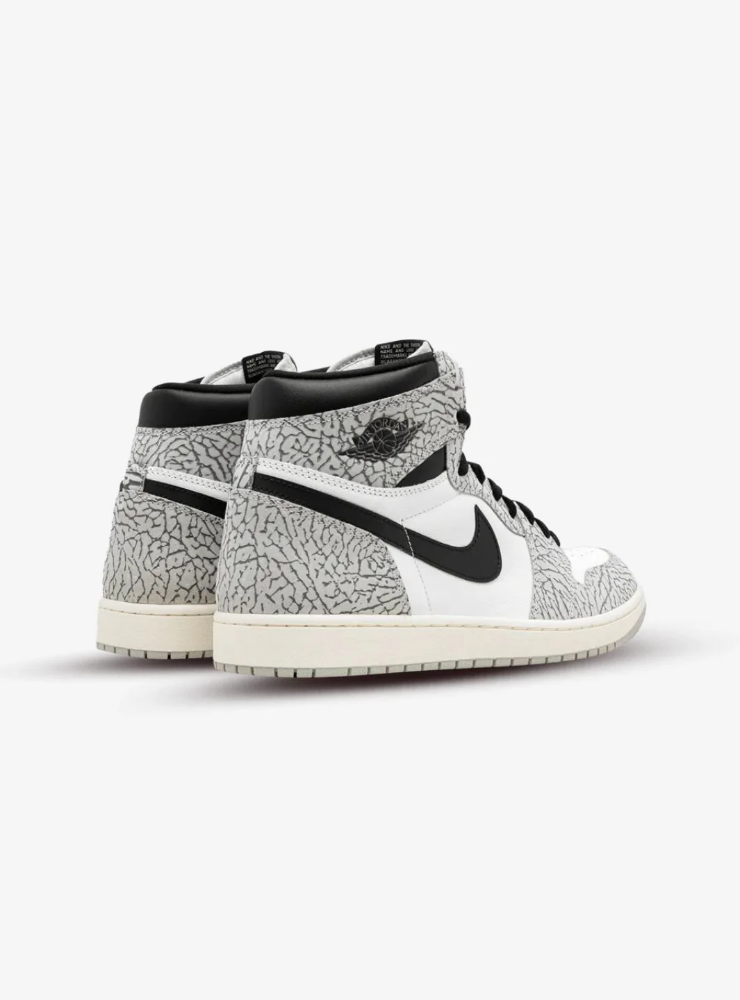 Air Jordan 1 Retro High OG White Cement - Image 3