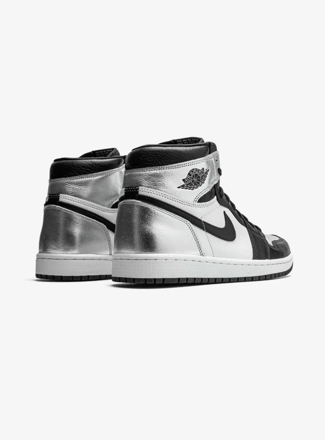 Air Jordan 1 Retro High Silver Toe - Image 3