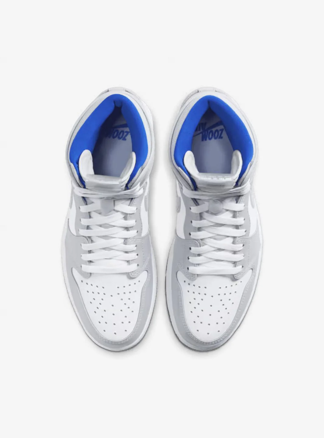 Air Jordan 1 Retro High Zoom White Racer Blue - Image 4