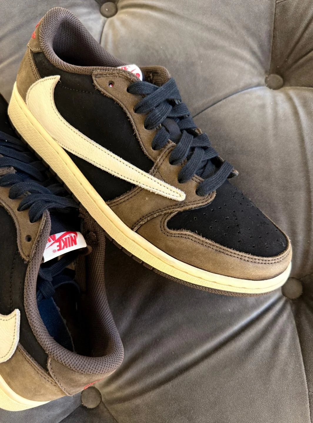 Air Jordan 1 Retro Low OG SP Travis Scott Mocha - Usato 9/10 - Image 11