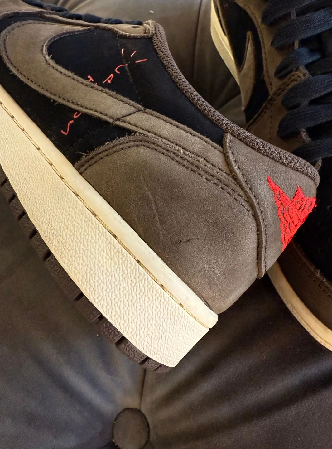 Air Jordan 1 Retro Low OG SP Travis Scott Mocha - Usato 9/10 - Image 9
