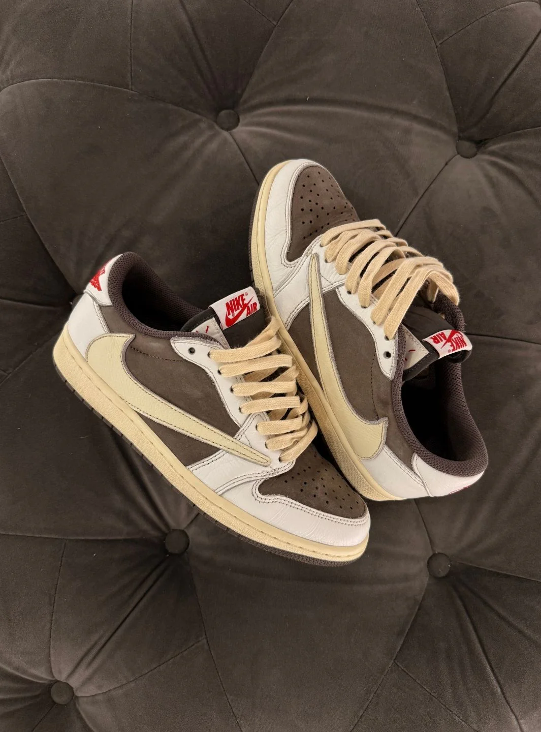 Air Jordan 1 Retro Low OG SP Travis Scott Reverse Mocha - Usato 9/10 - Image 2