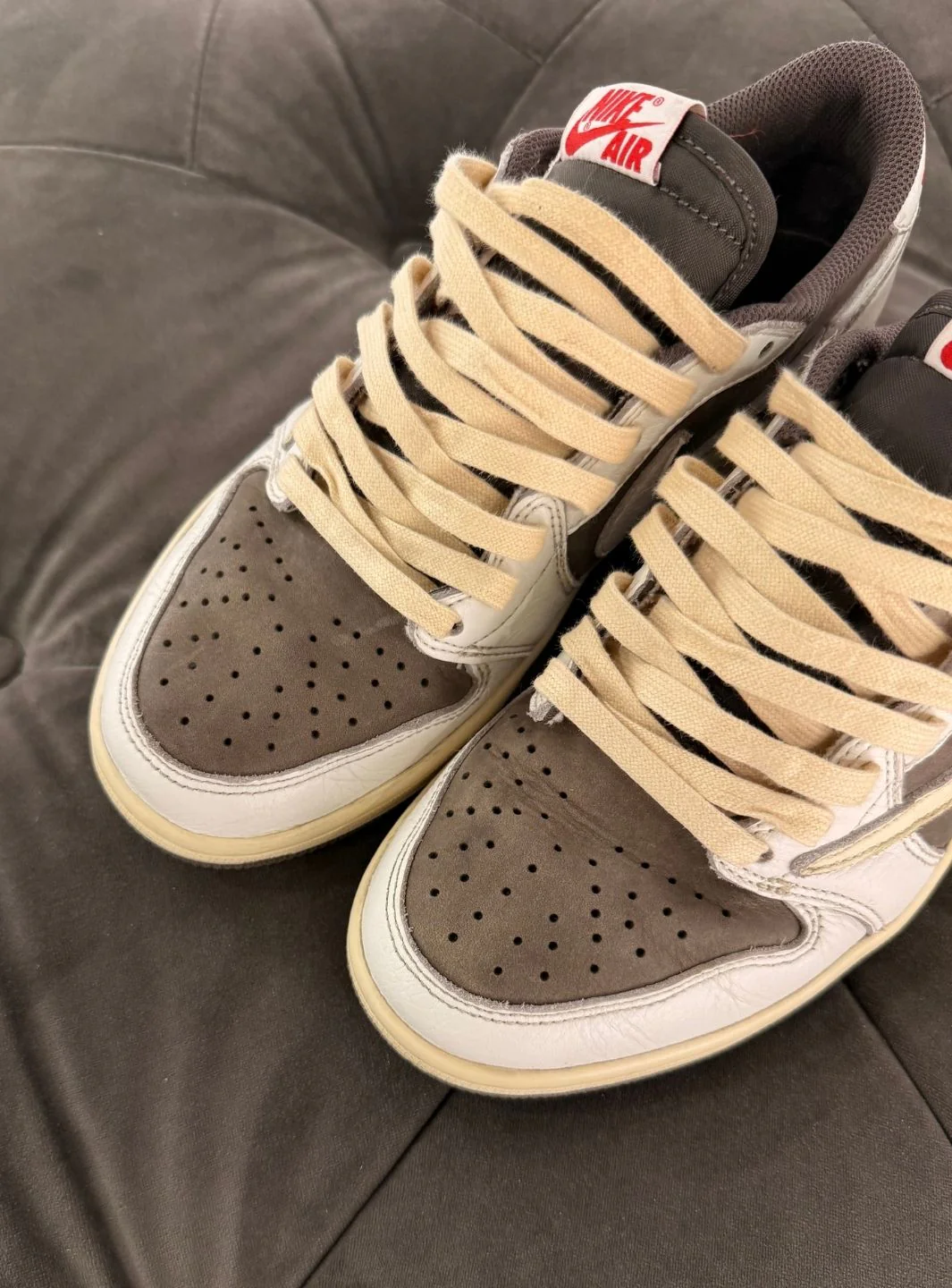 Air Jordan 1 Retro Low OG SP Travis Scott Reverse Mocha - Usato 9/10 - Image 9
