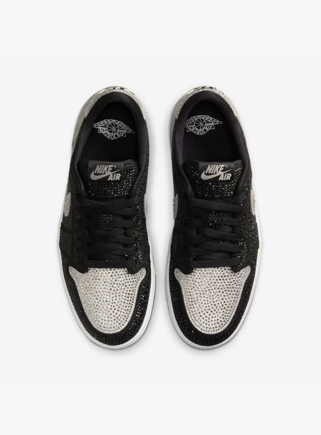 Air Jordan 1 Retro Low OG Swarovski Stealth (W) - Image 4