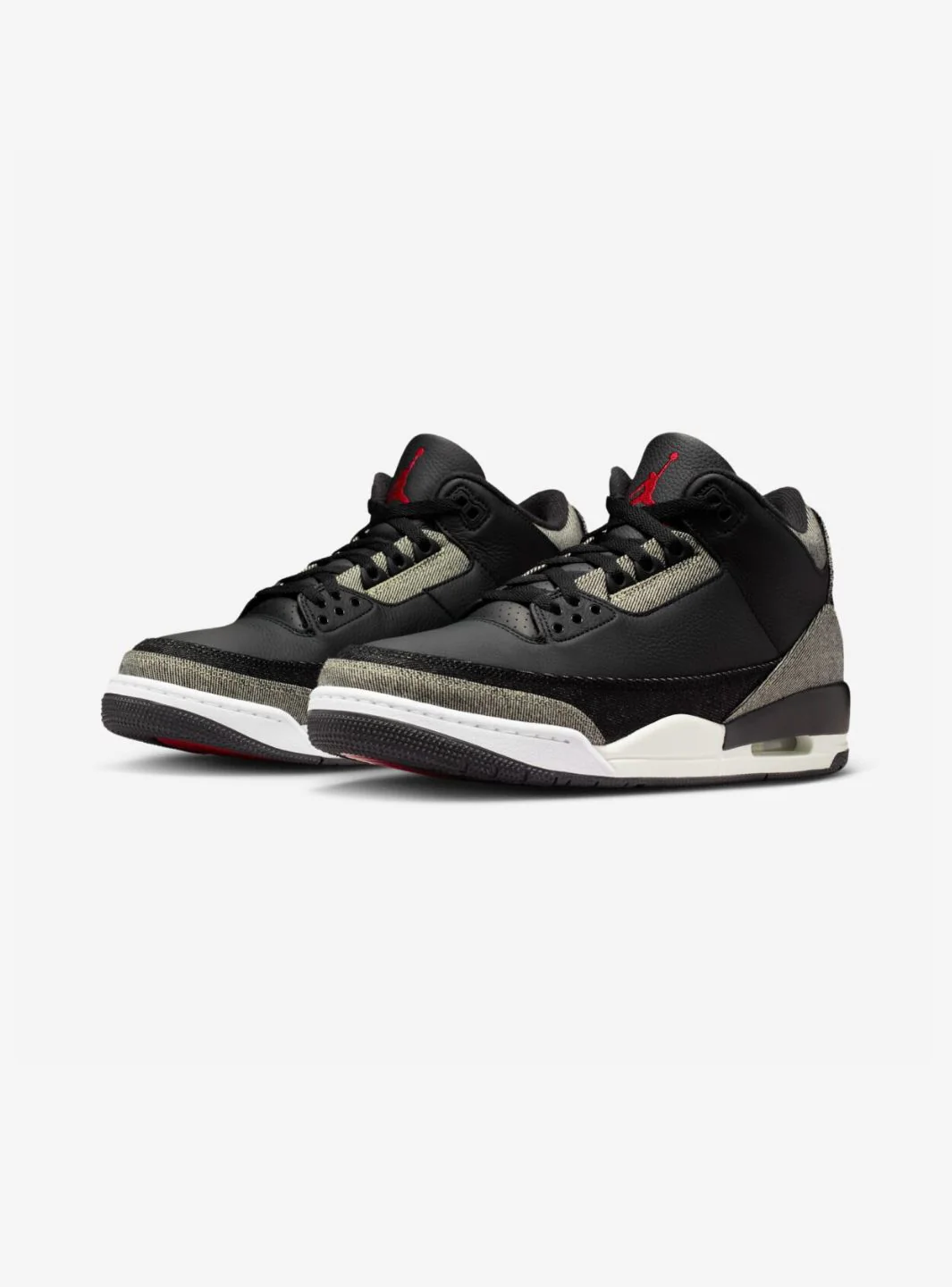 Air Jordan 3 Retro Levi’s Black - Image 2