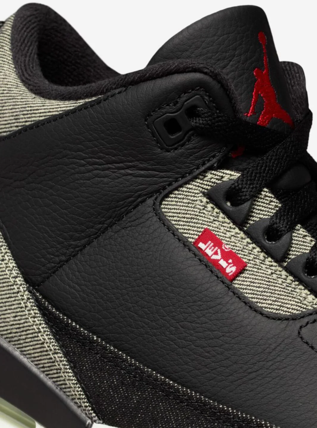Air Jordan 3 Retro Levi’s Black - Image 8