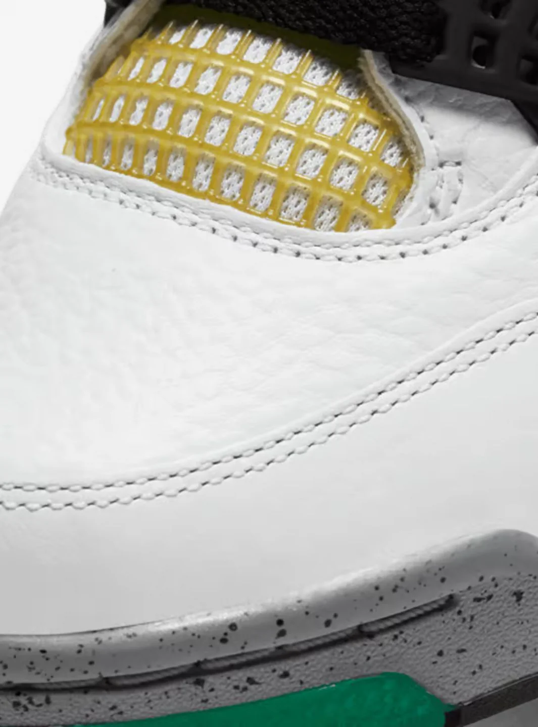 Air Jordan 4 Retro Lucid Green Rasta - Image 3