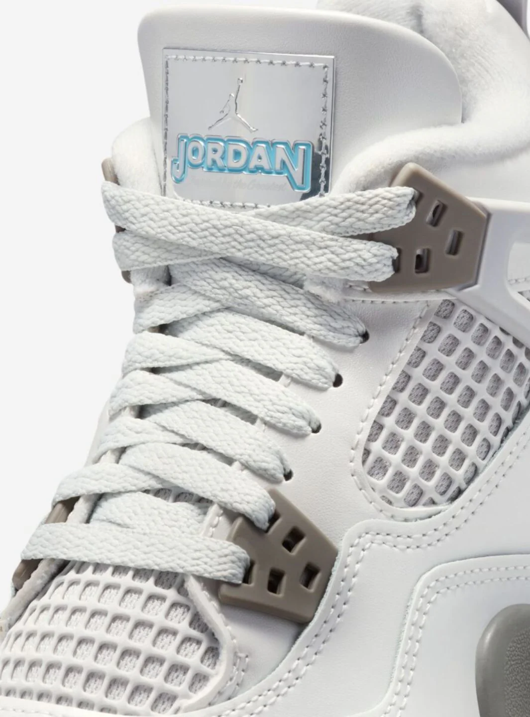 Air Jordan 4 Retro Photon Dust Blue Chill (GS) - Image 3