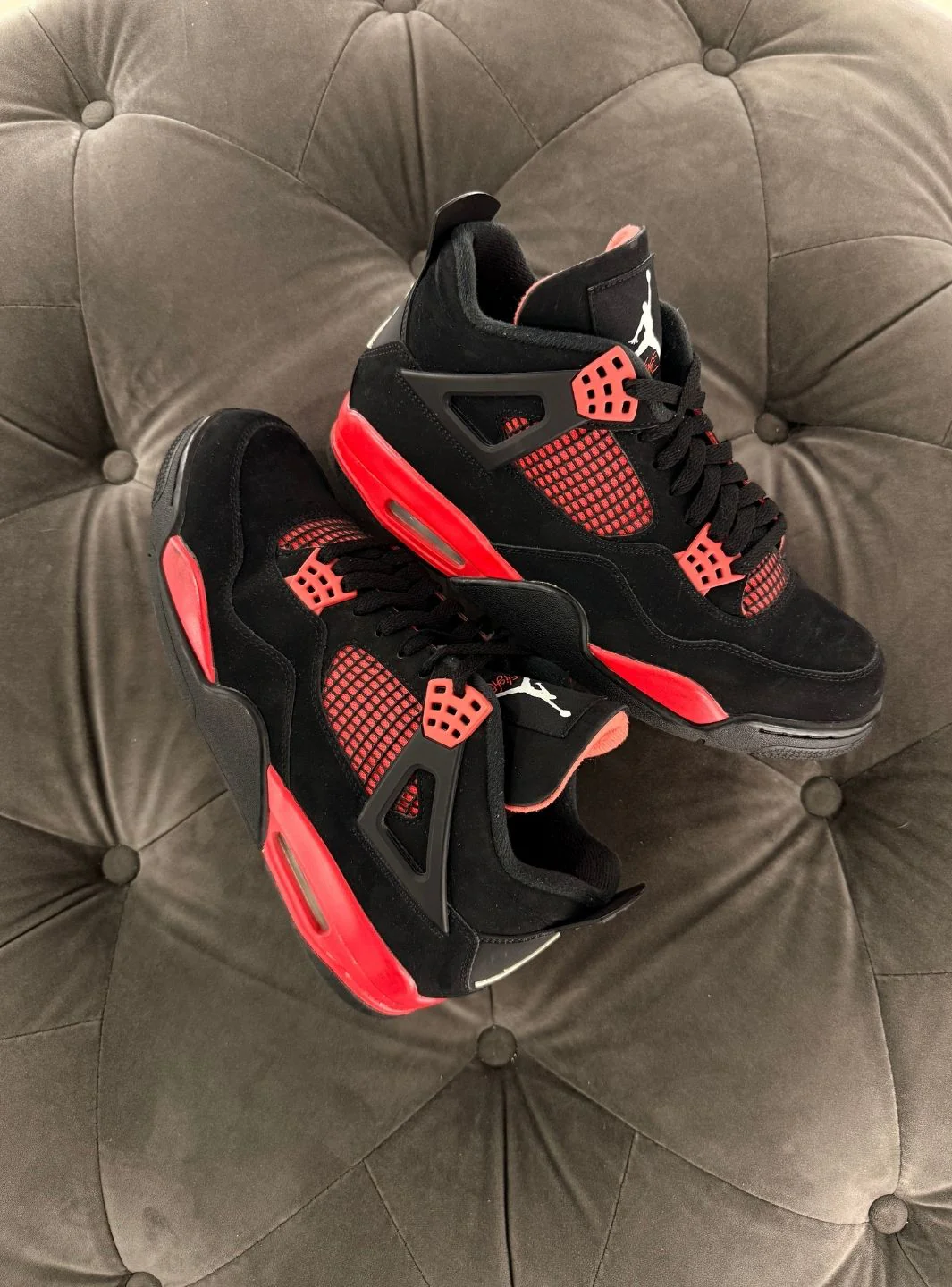 Air Jordan 4 Retro Red Thunder - Usato 9.5/10 - Image 2