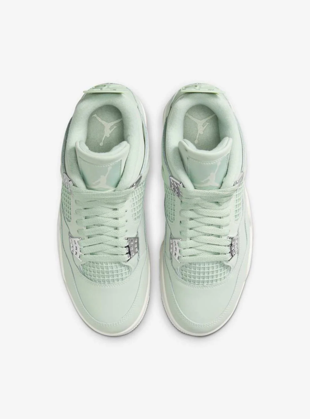 Air Jordan 4 Retro Seafoam Sail - Image 4