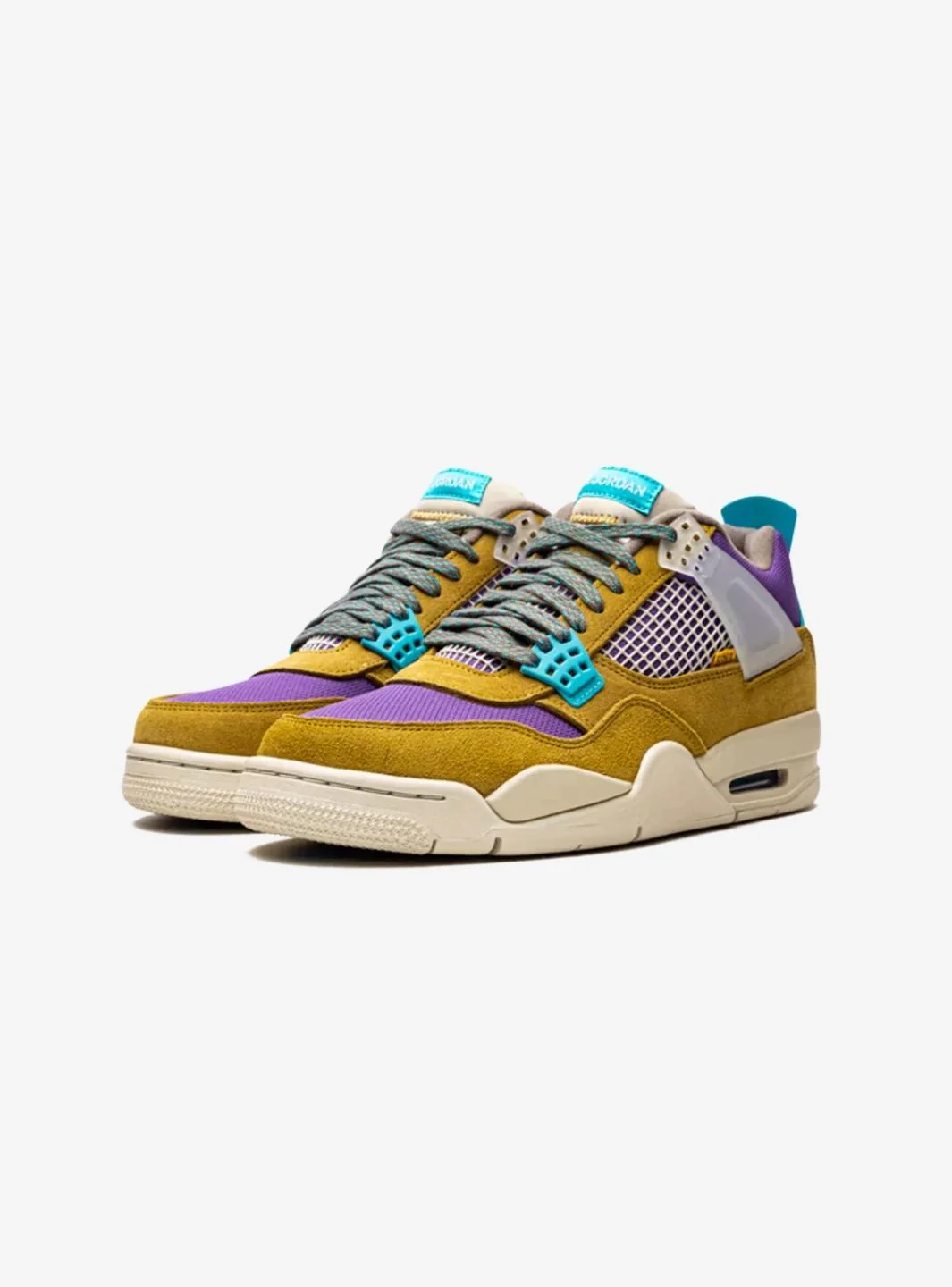 Air Jordan 4 Retro Union Desert Moss - Image 2