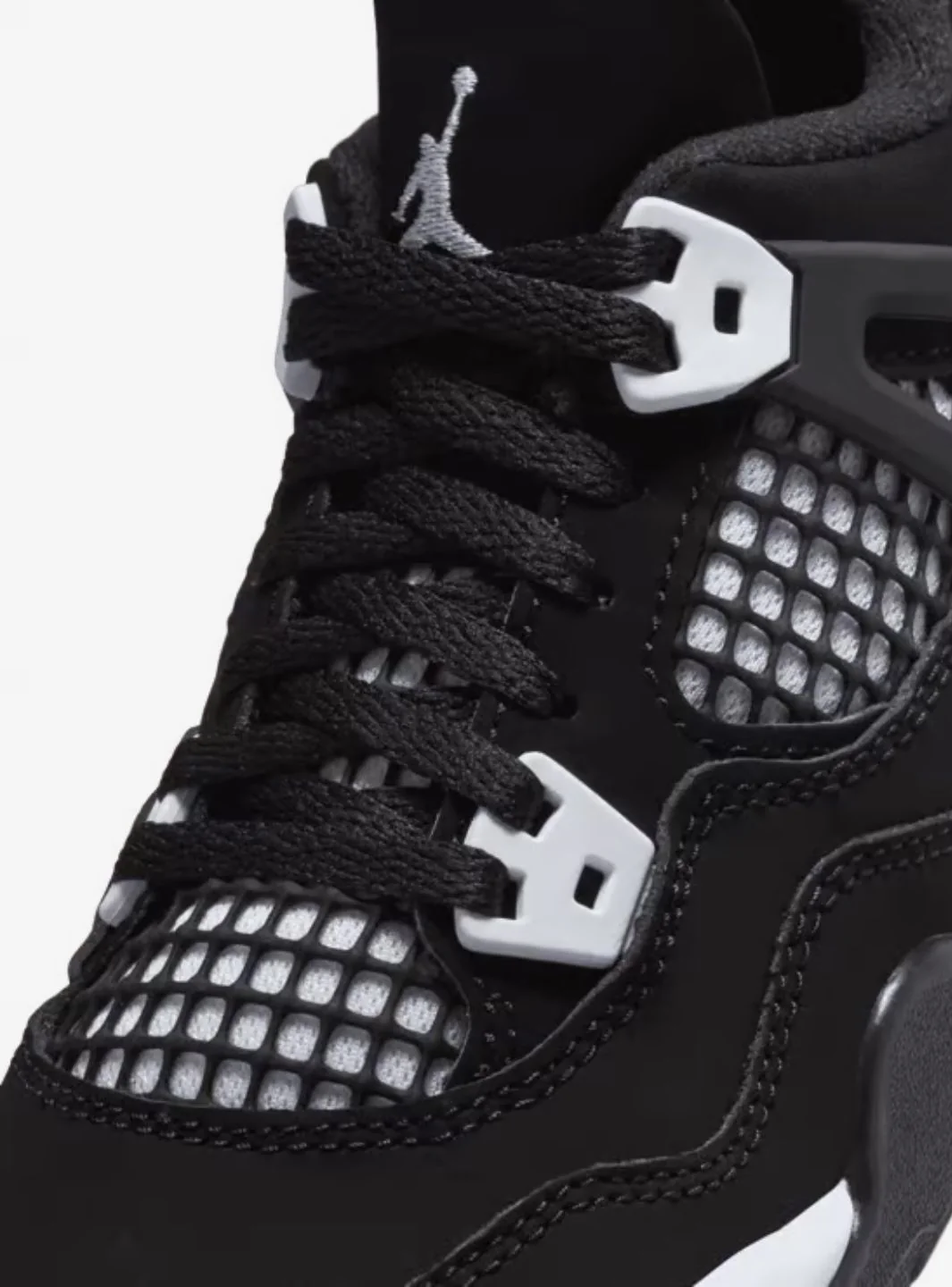 Air Jordan 4 Retro White Thunder (PS) - Image 3
