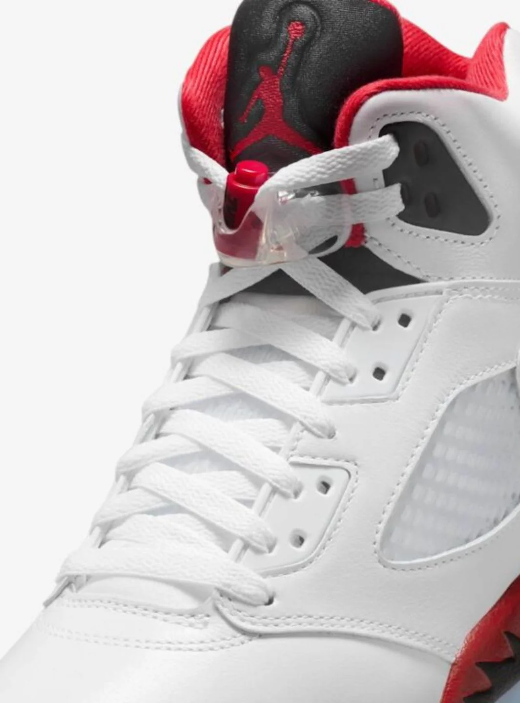 Air Jordan 5 Retro Fire Red Black Tongue (2025) - Image 3
