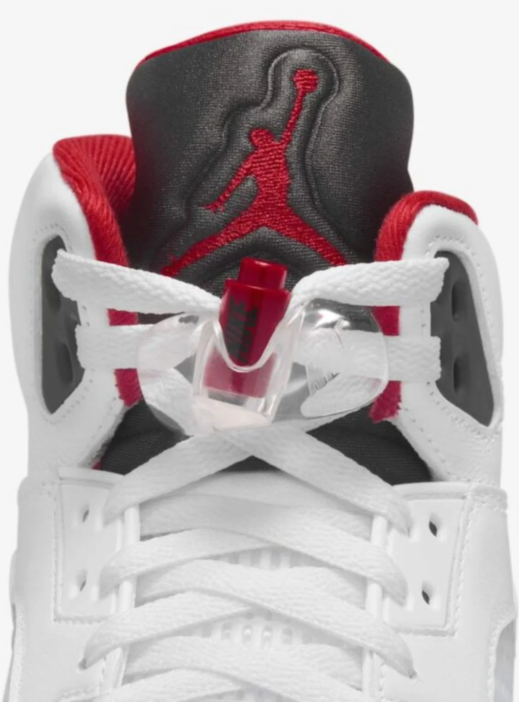 Air Jordan 5 Retro Fire Red Black Tongue (2025) - Image 6
