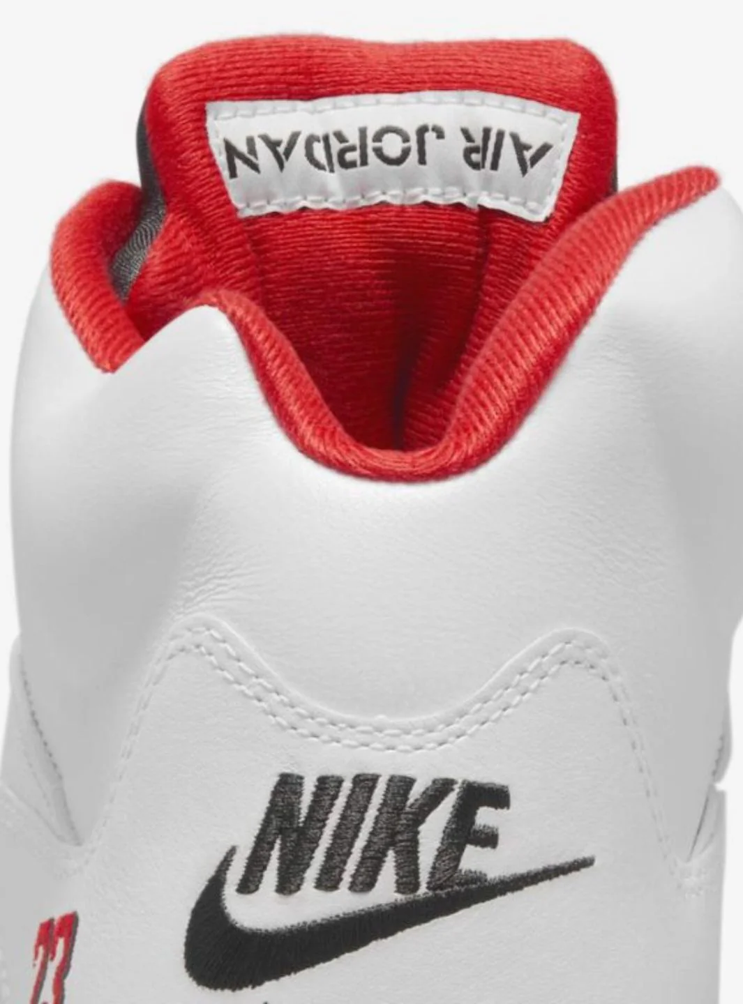 Air Jordan 5 Retro Fire Red Black Tongue (2025) - Image 7