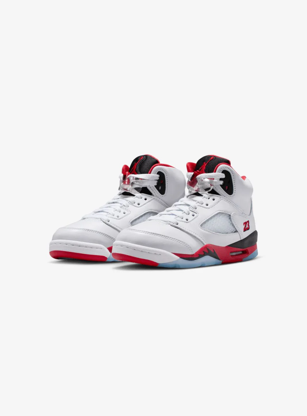 Air Jordan 5 Retro Fire Red Black Tongue (2025) (GS) - Image 2