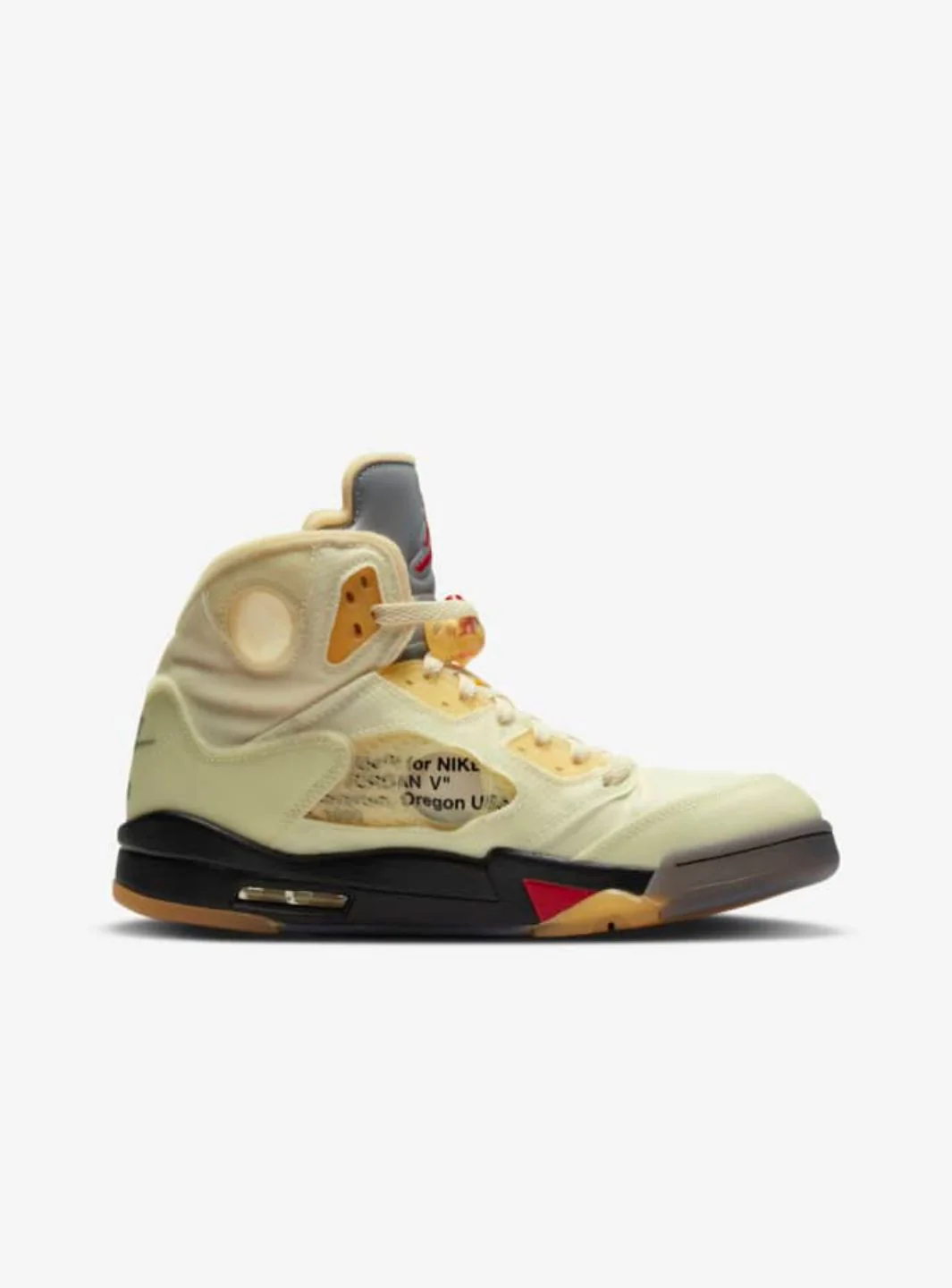Air Jordan 5 Retro Off-White Sail - Image 6