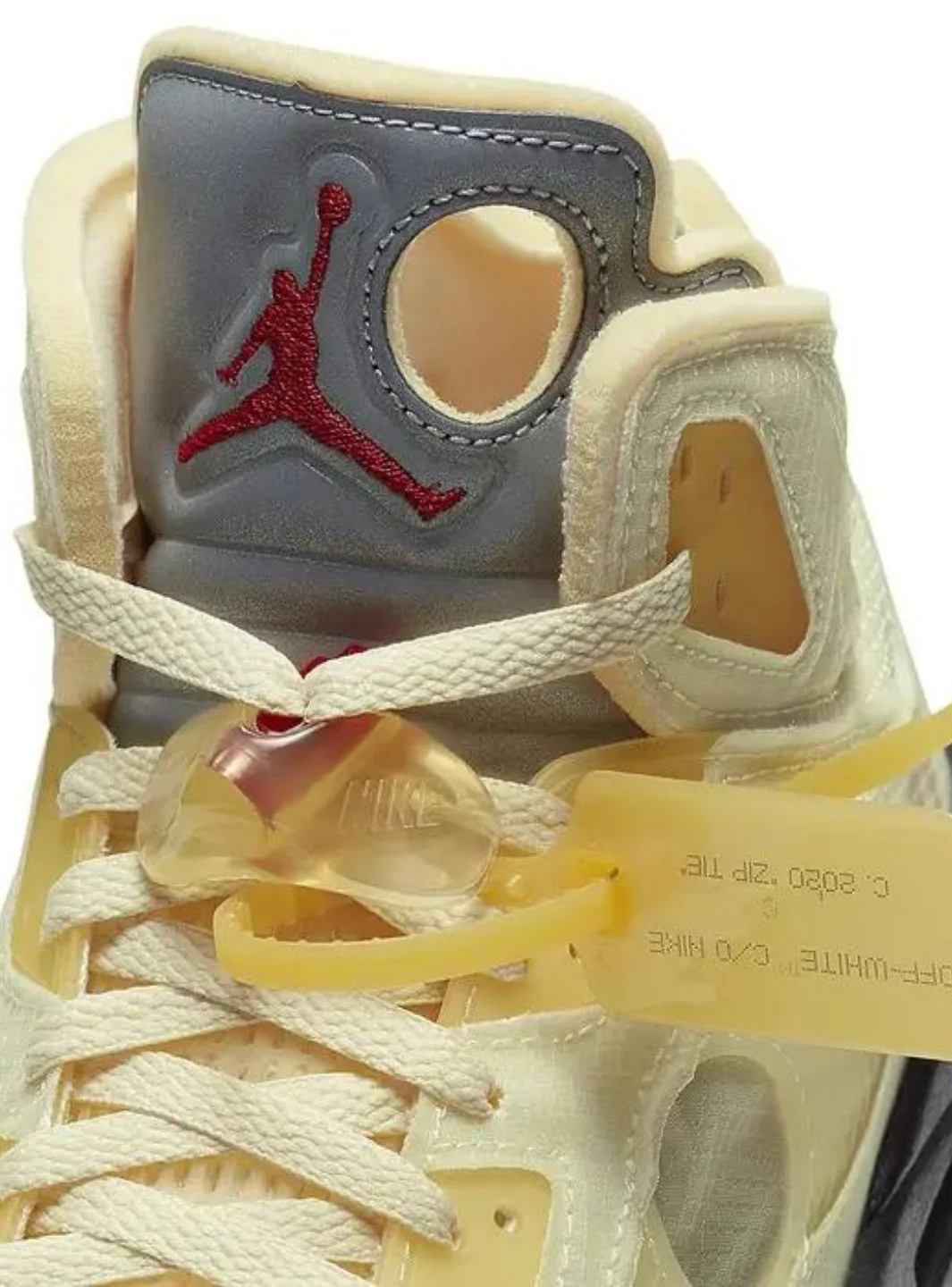 Air Jordan 5 Retro Off-White Sail - Image 7