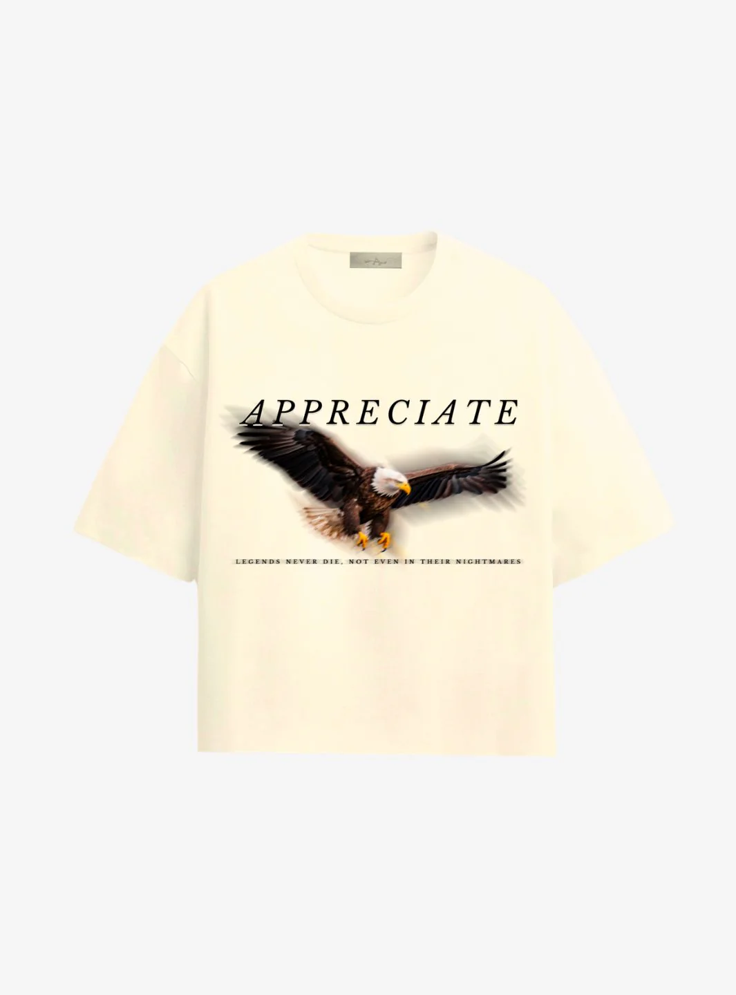 Appreciate Eagle T-Shirt Cream