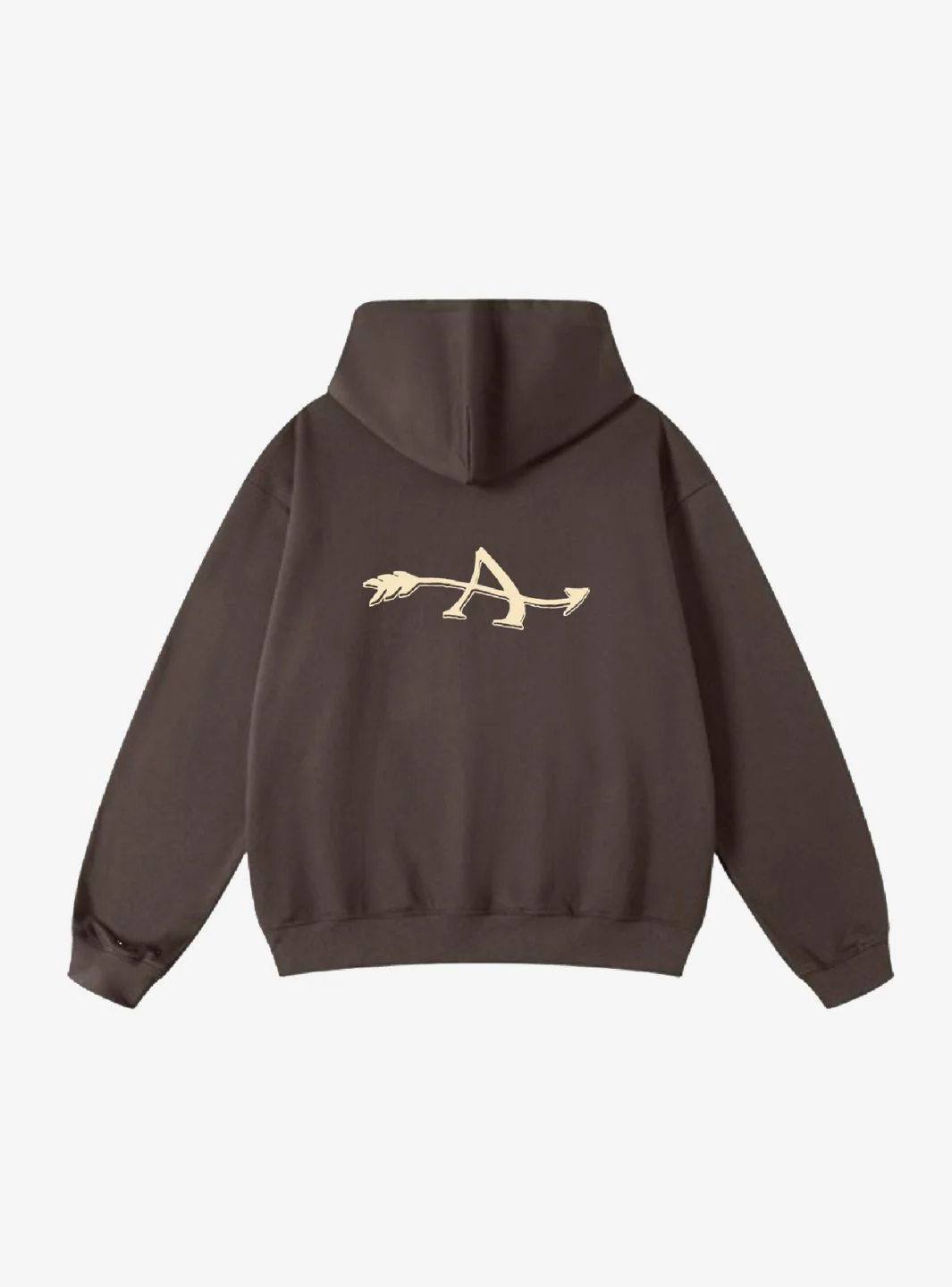 Appreciate Logo Hoodie Brown - Image 2