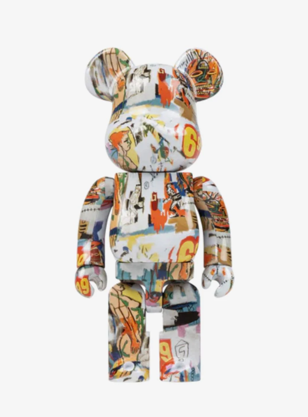 Bearbrick Andy Warhol x Jean-Michel Basquiat #4 400%
