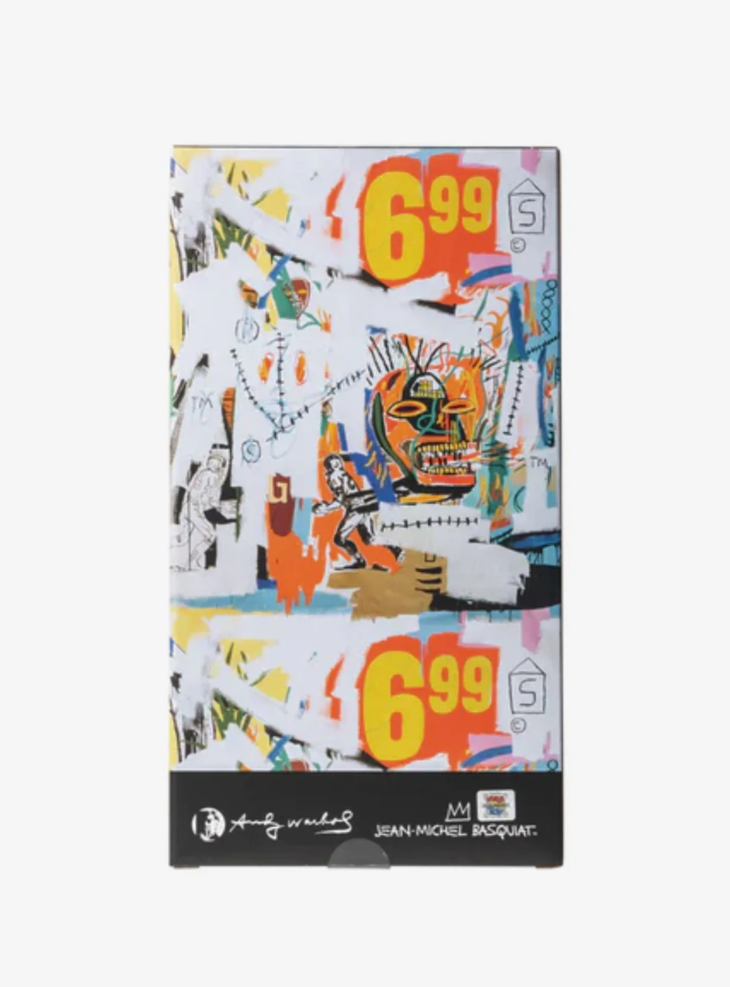 Bearbrick Andy Warhol x Jean-Michel Basquiat #4 400% - Image 5