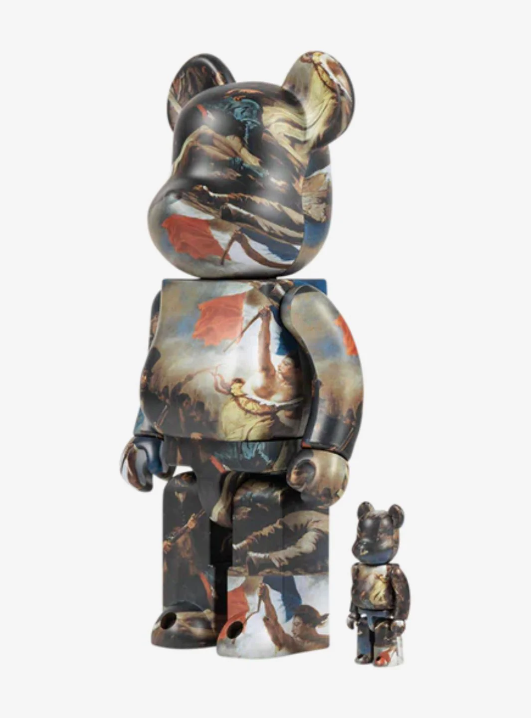 Bearbrick Eugène Delacroix (Liberty Leading the People) 100% & 400% Set - Image 2