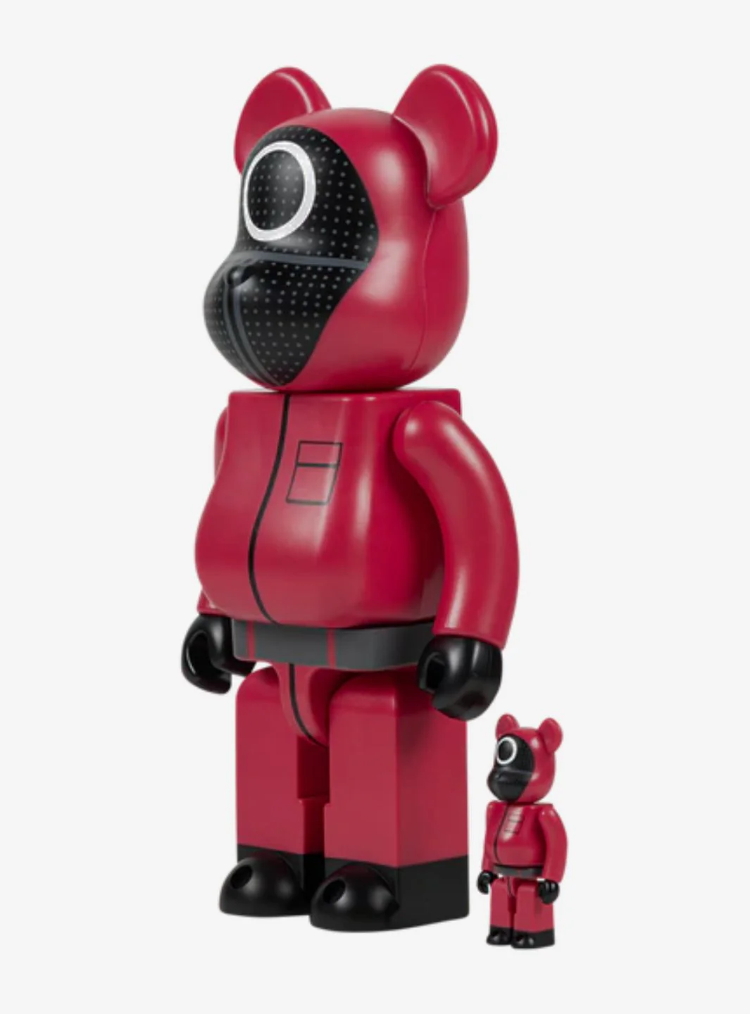 Bearbrick x Squid Game Guard (Circle) 100% & 400% Set - Image 2