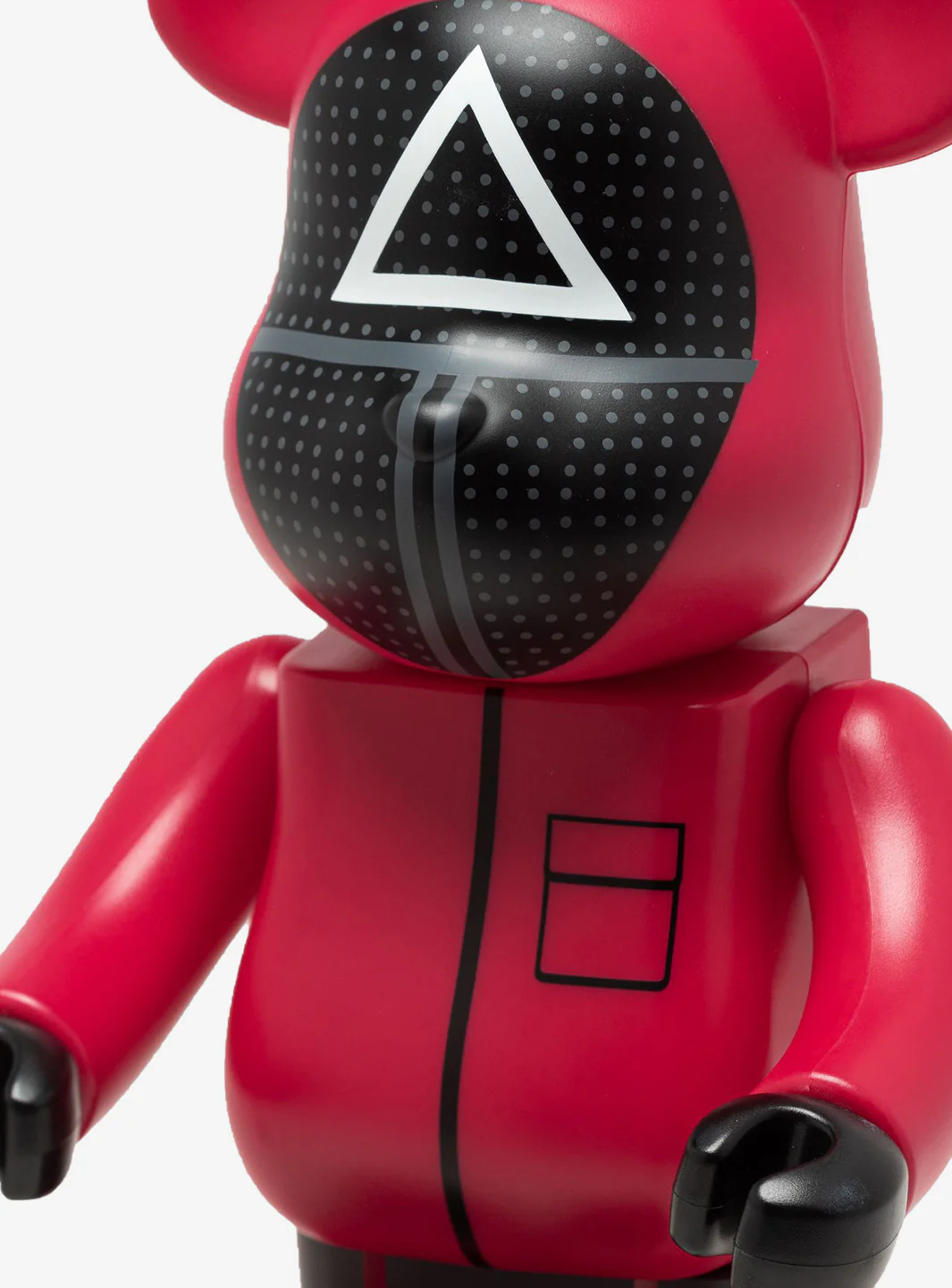 Bearbrick x Squid Game Guard (Triangle) 100% 400% Set - Image 4