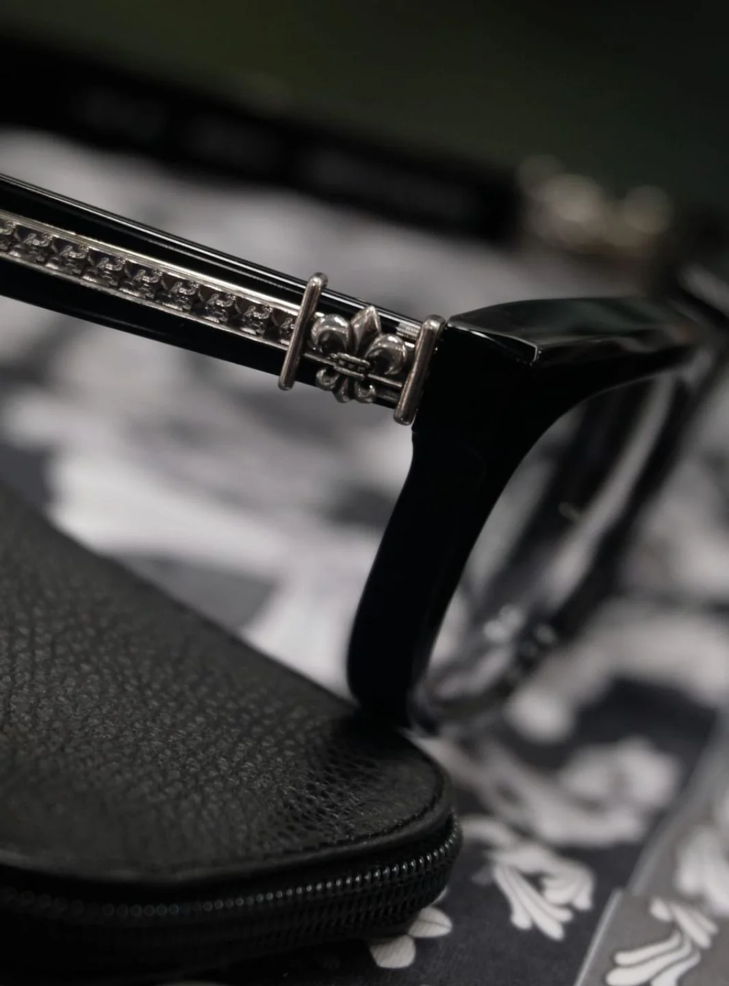 Chrome Hearts Eyewear See You In Tea Black Matte - Image 12