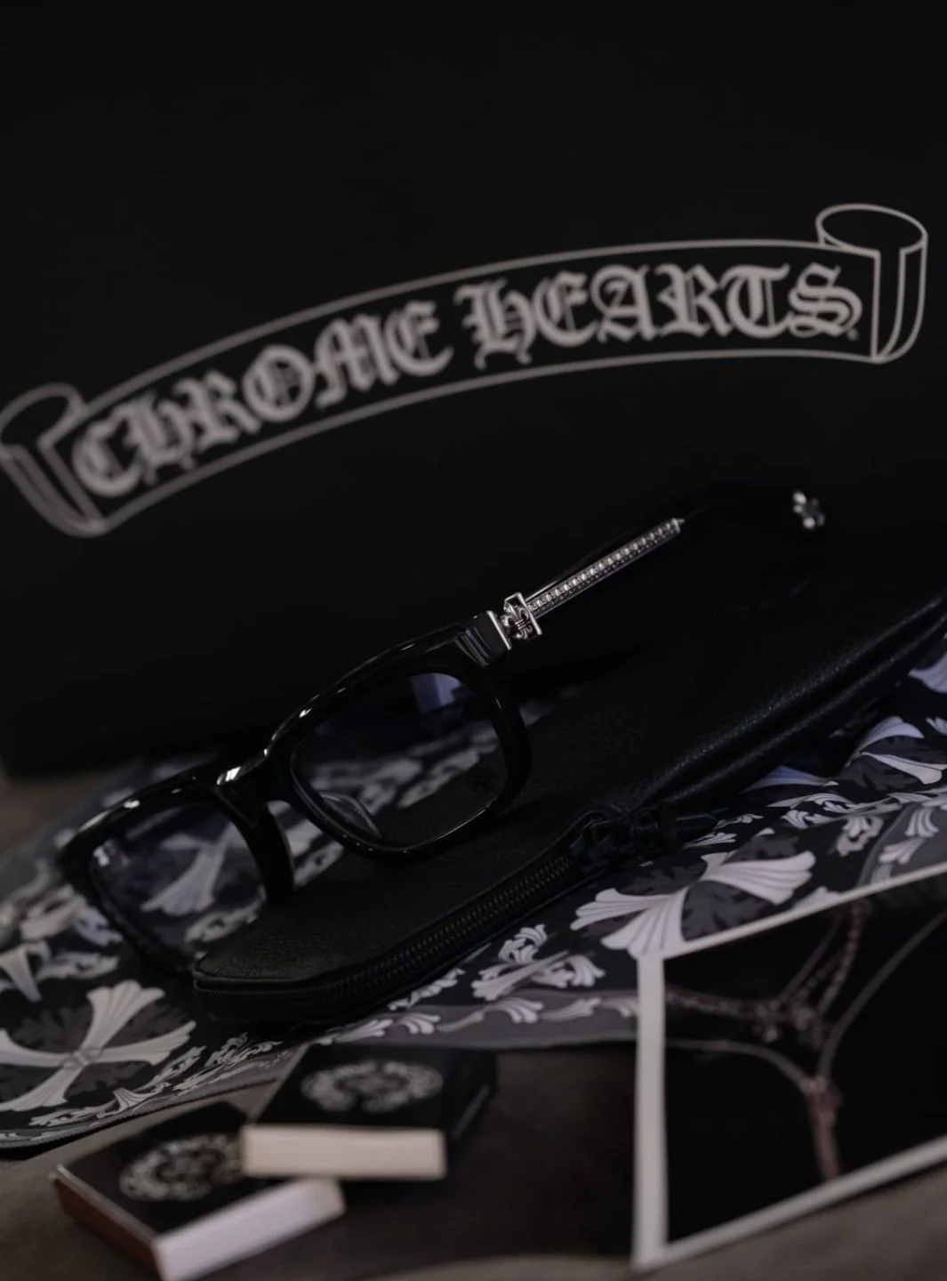 Chrome Hearts Eyewear See You In Tea Black Matte - Image 19