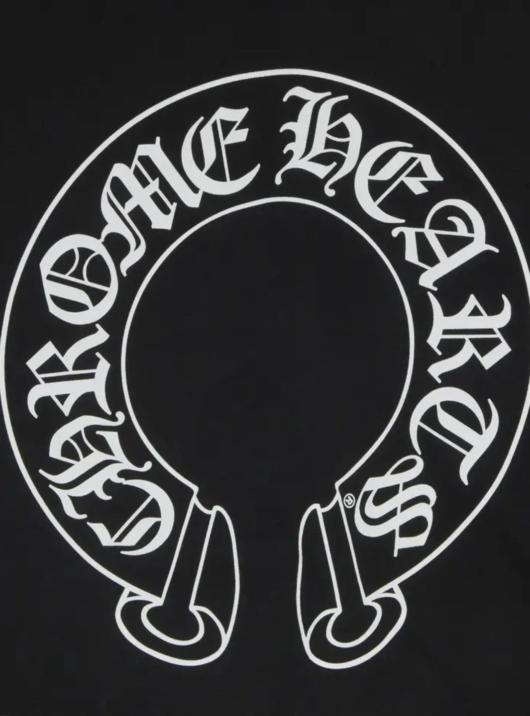 Chrome Hearts Horseshoe Crewneck Black - Image 3