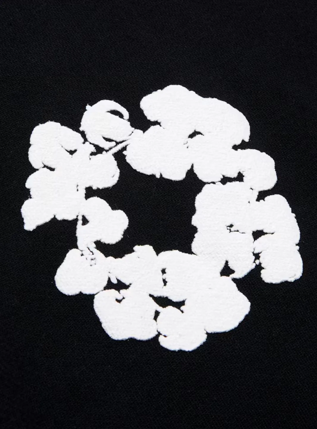 Denim Tears The Cotton Wreath Sweatshirt Black - Image 3