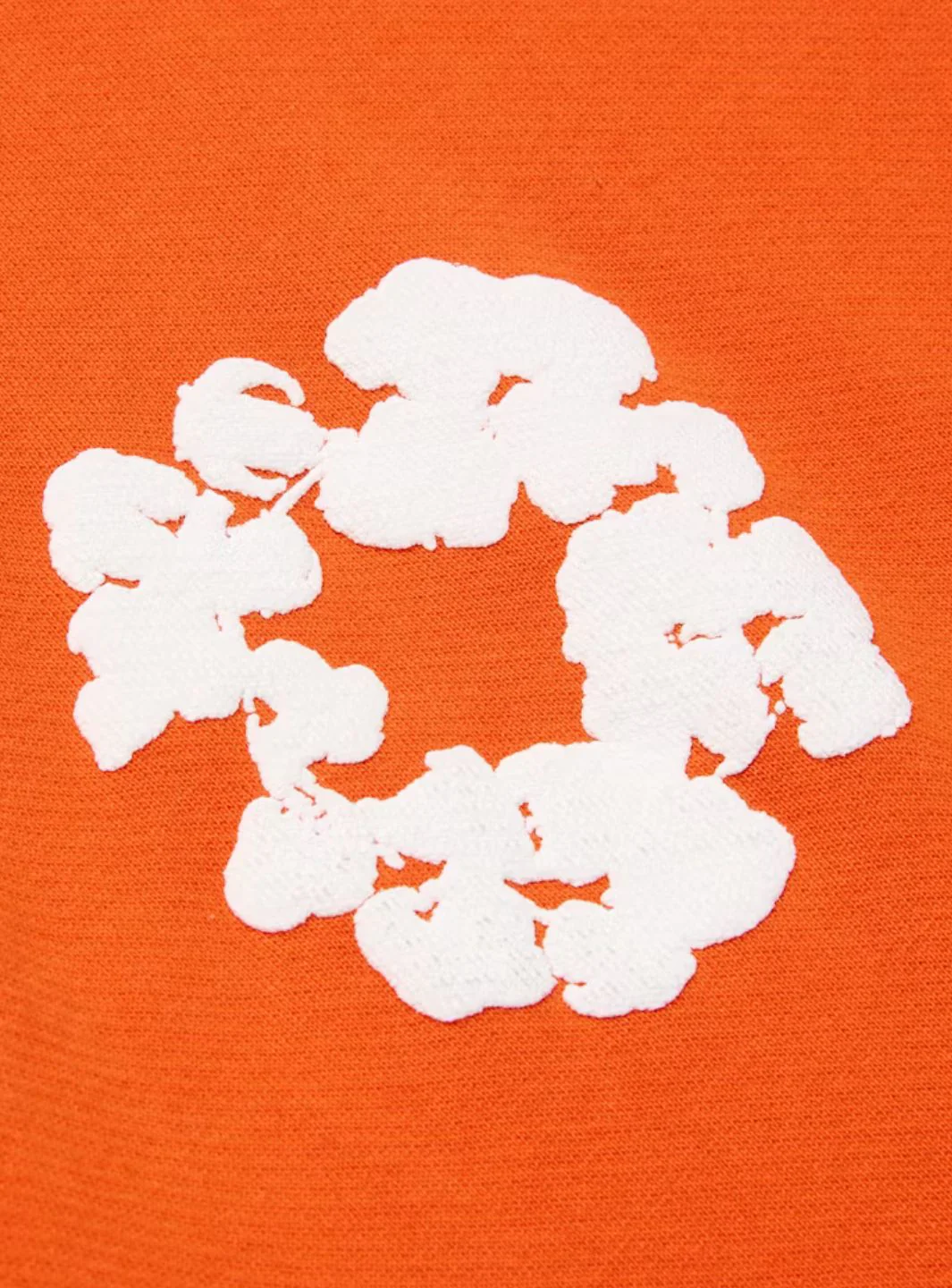Denim Tears The Cotton Wreath Sweatshirt Orange - Image 3
